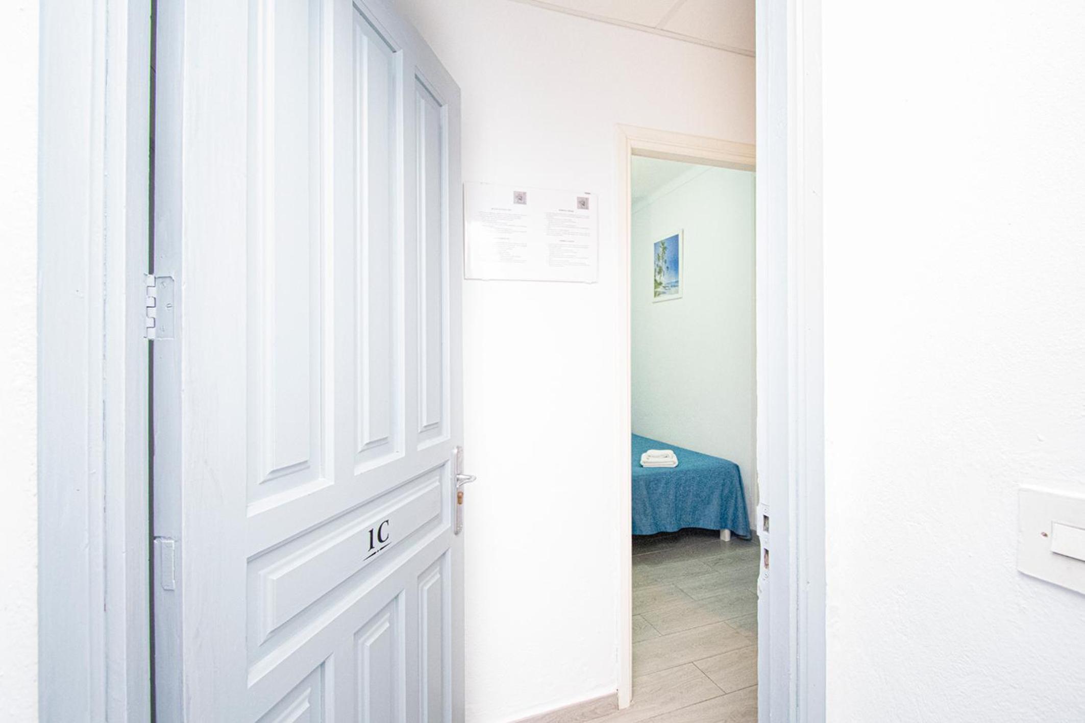 Apartamento con vista al jardín