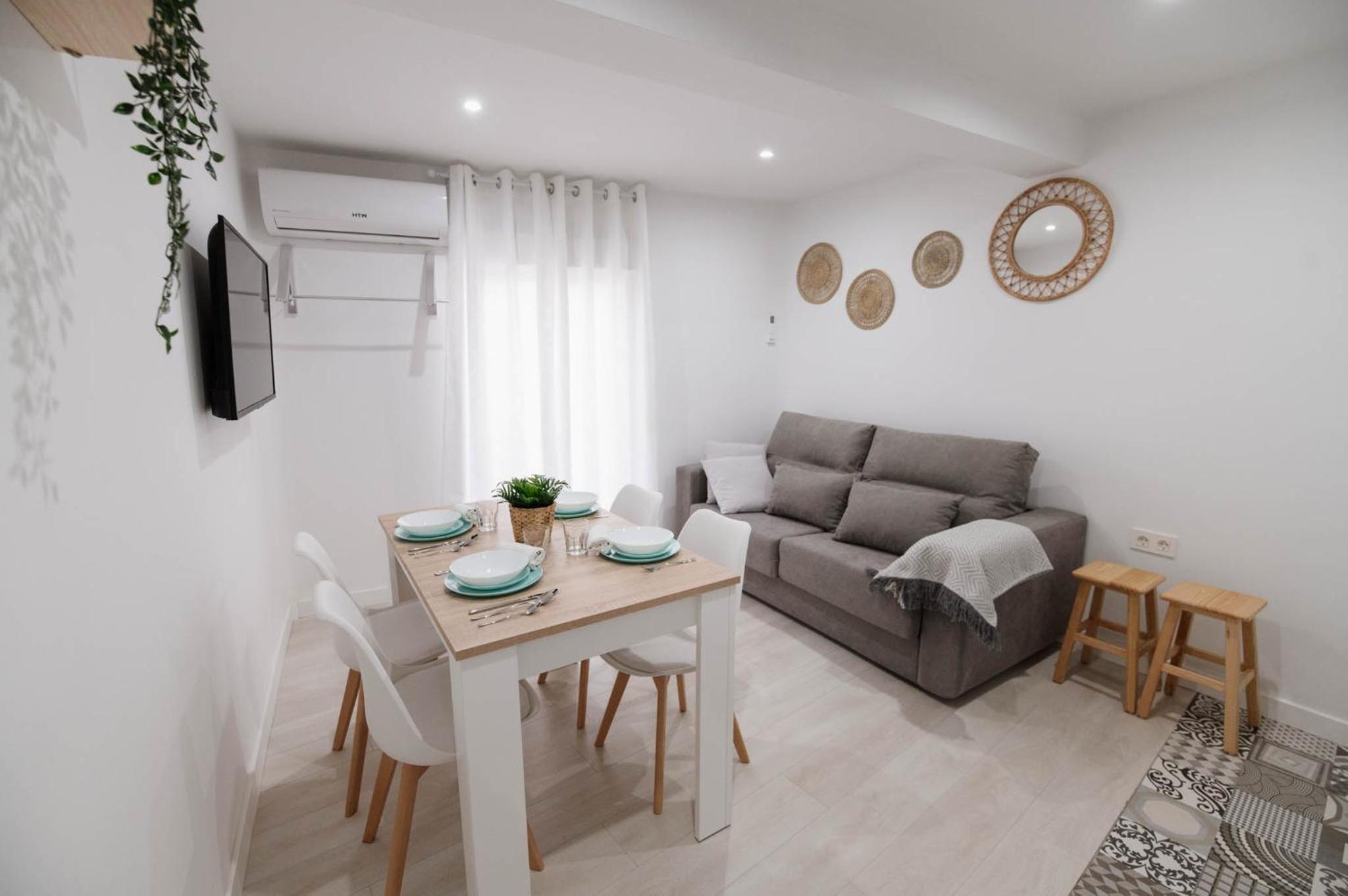 Apartamento de dos habitaciones