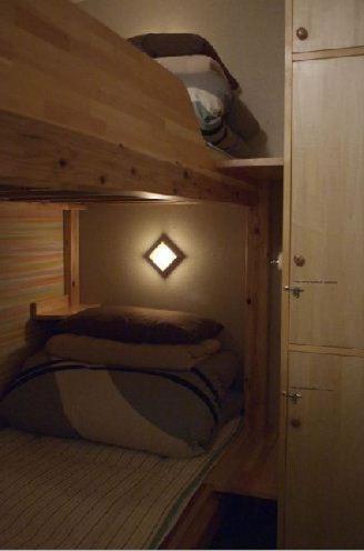 Bunk Bed in Female Dormitory Room