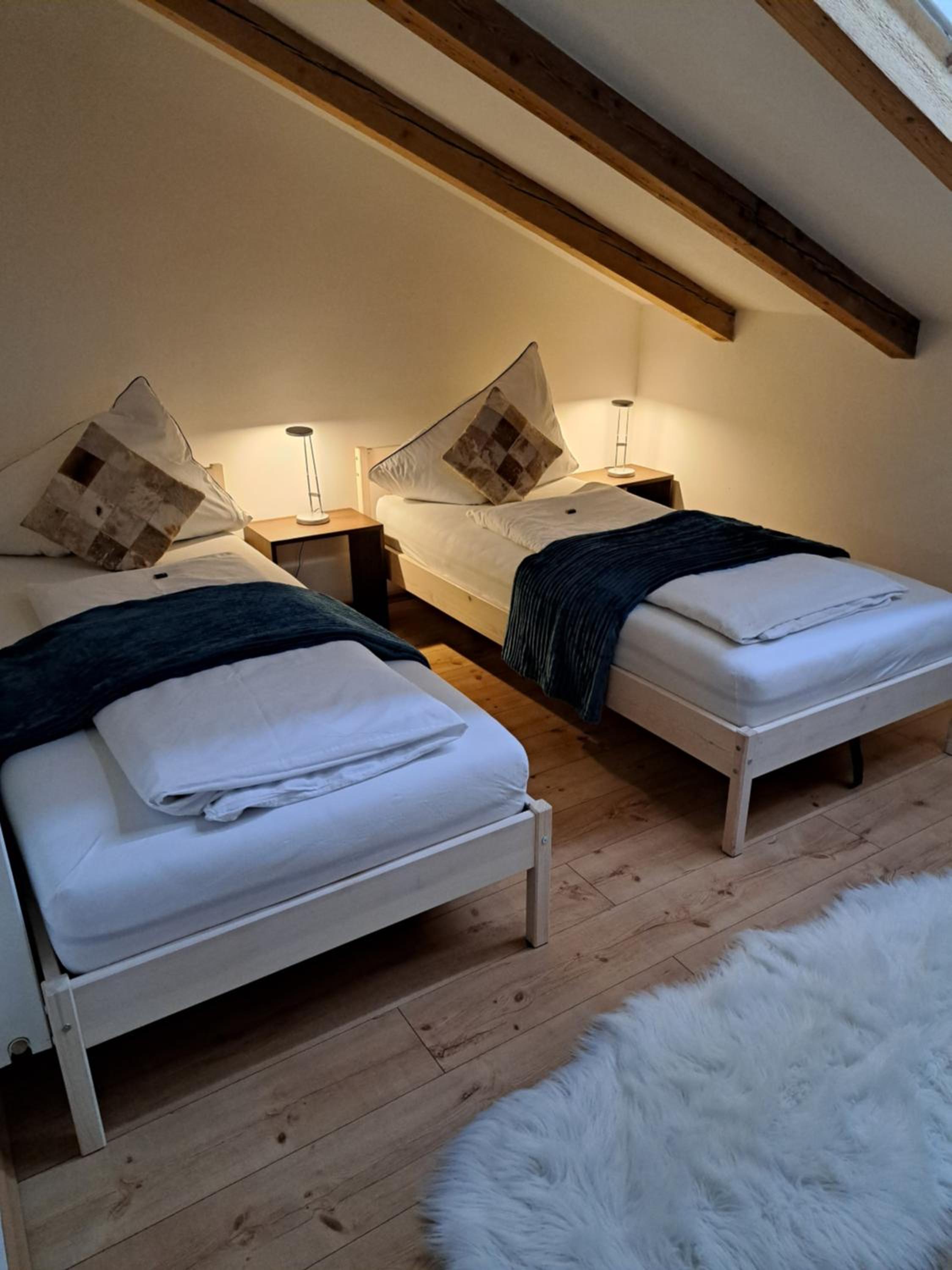 Three-Bedroom Apartment with Balcony (8 Adults) Attic photo 1