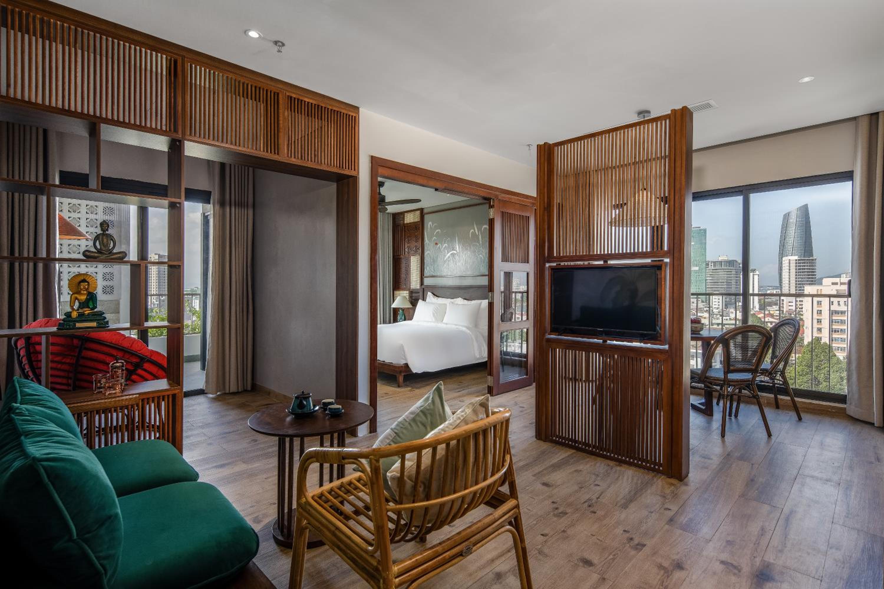 Family Room with Balcony
