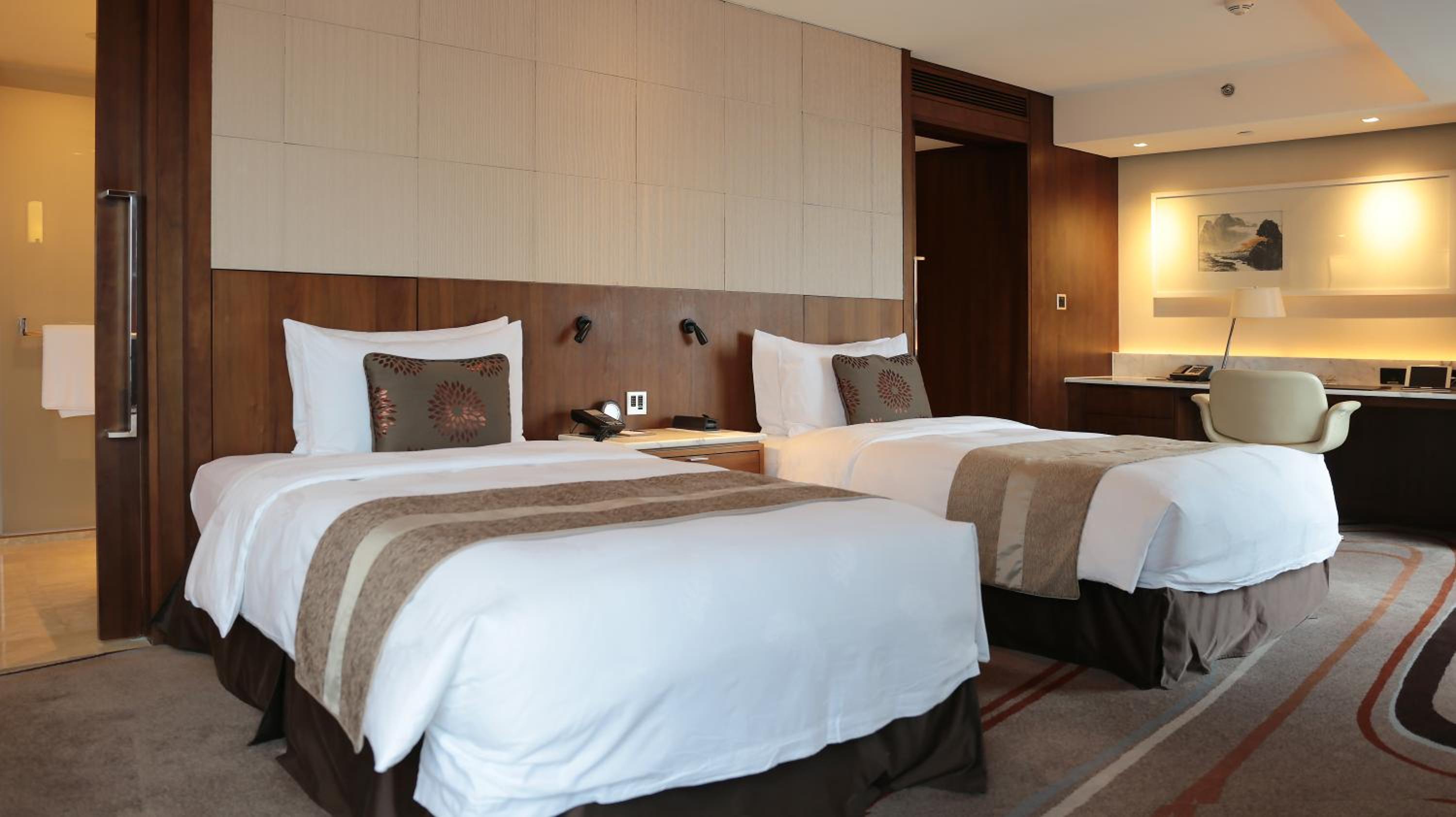 Deluxe Twin Room with City View - Photo 3