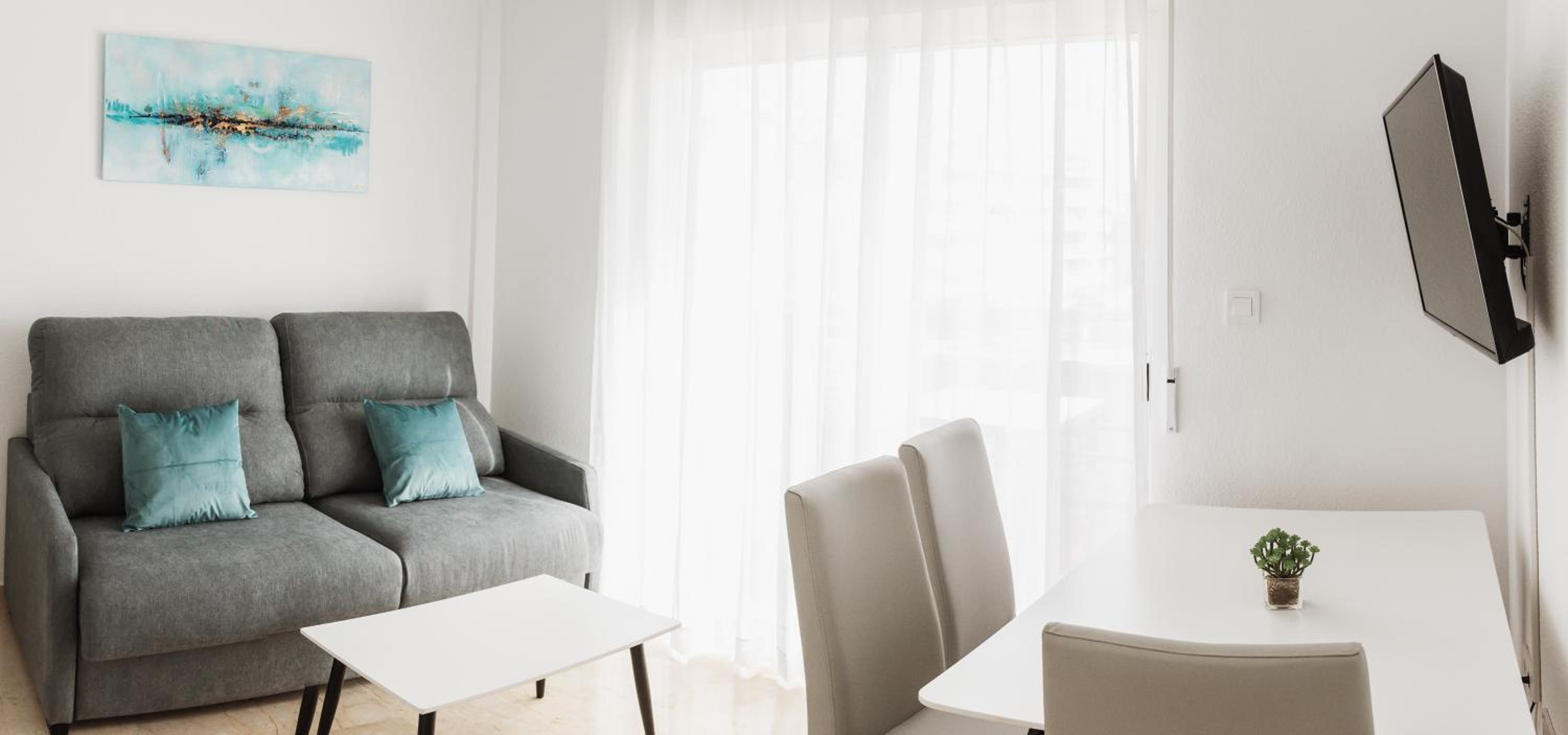Estudio con terraza