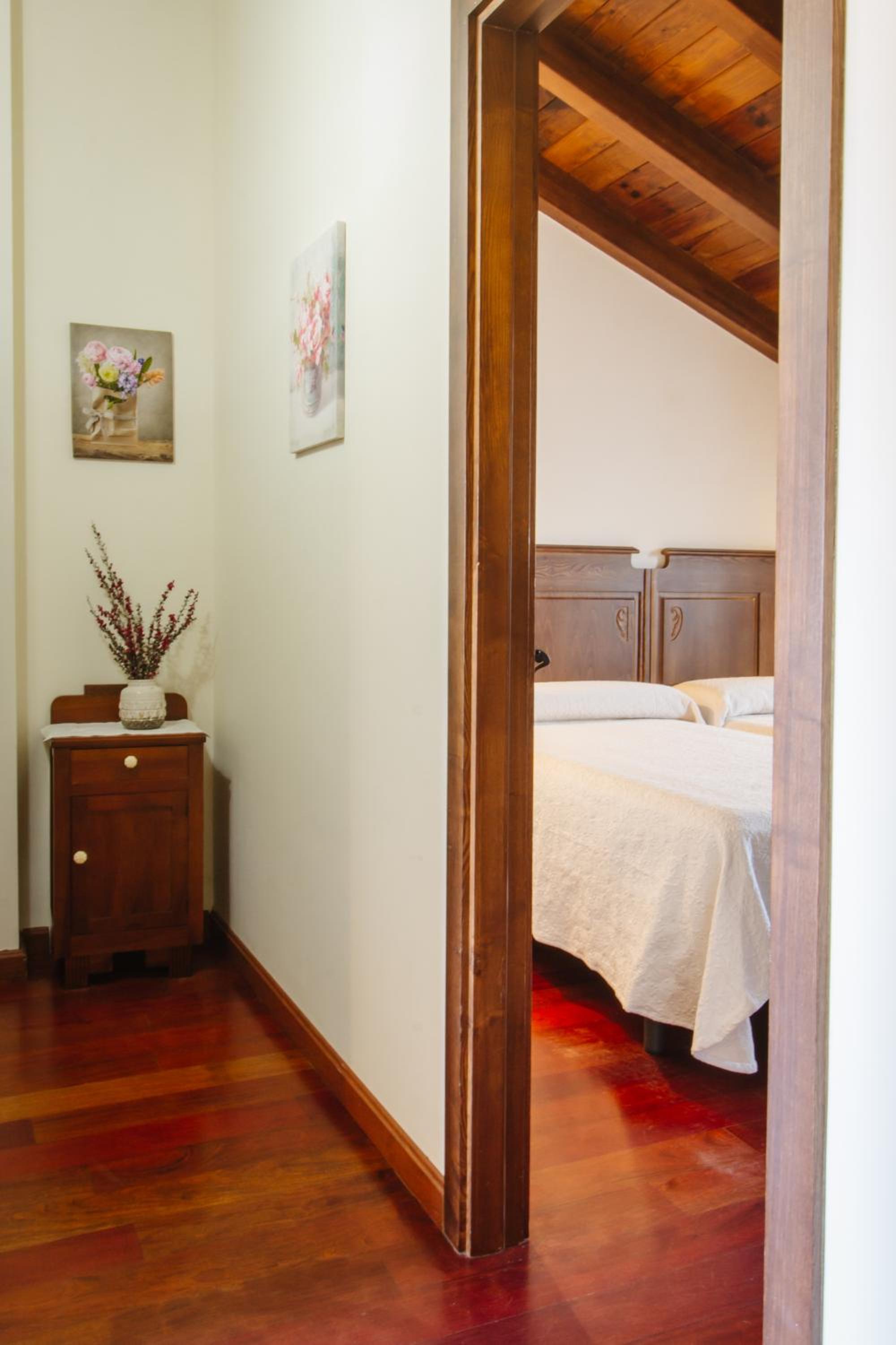 Apartamento con vista al jardín