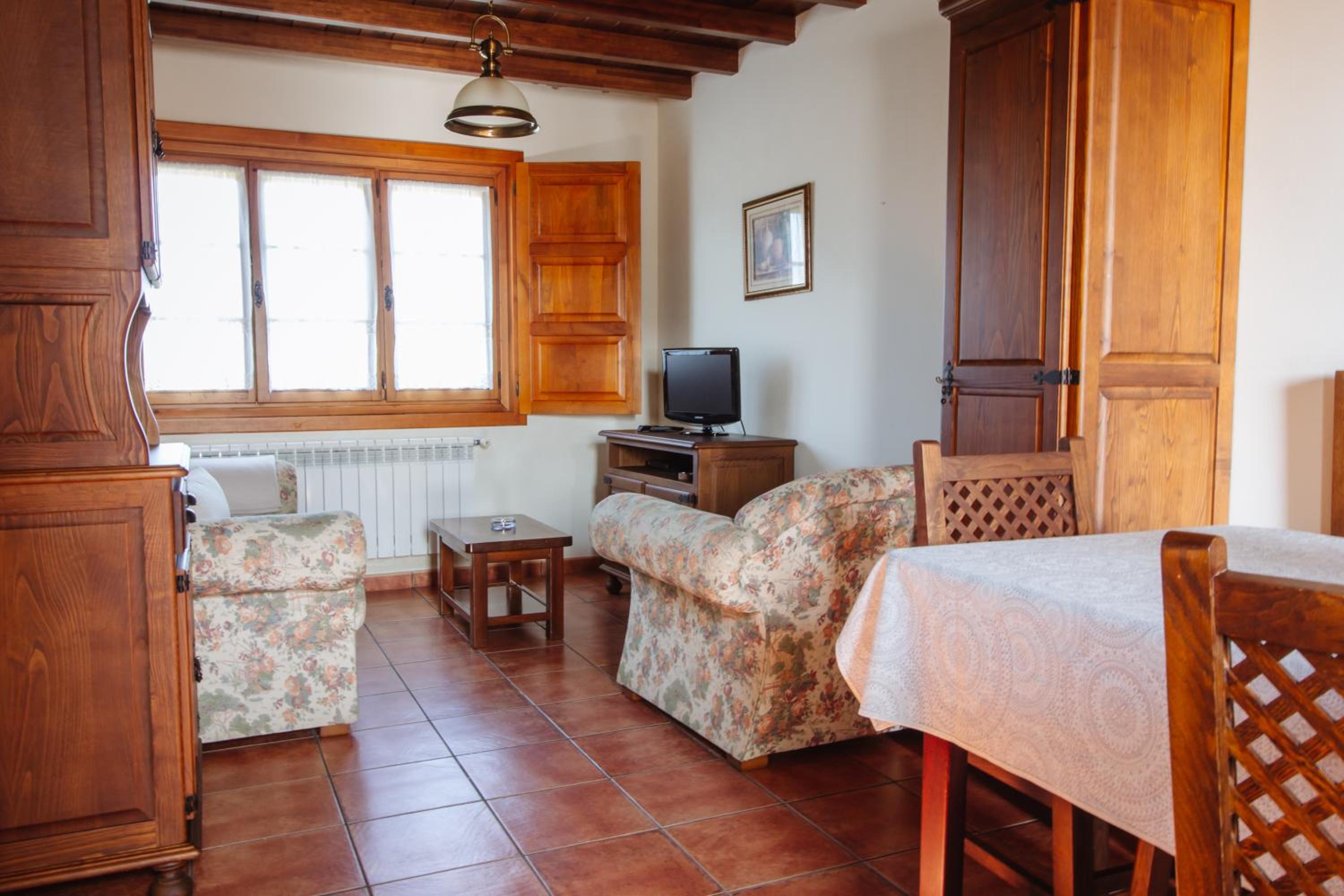 Apartamento con vista al jardín