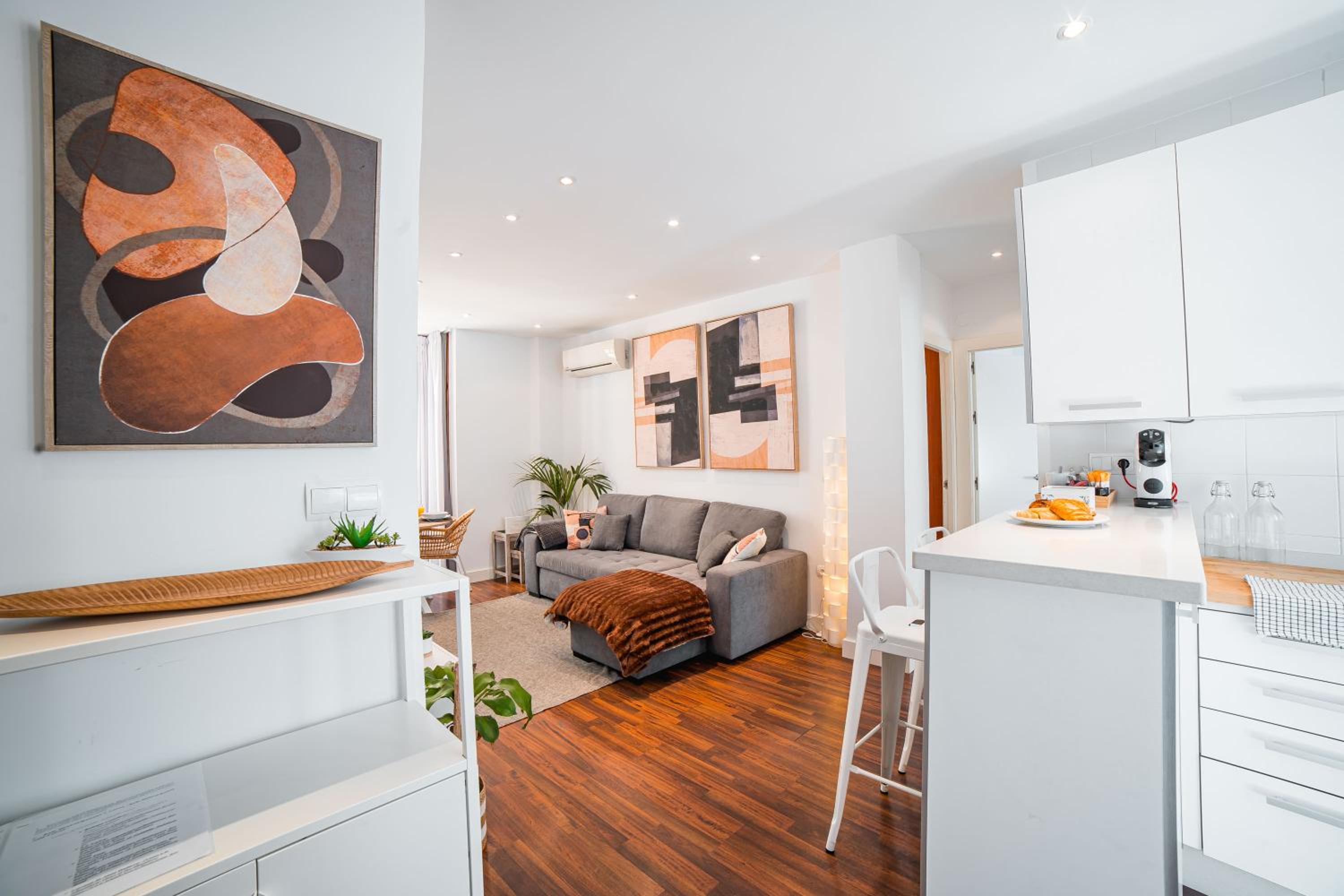 Apartamento de dos habitaciones