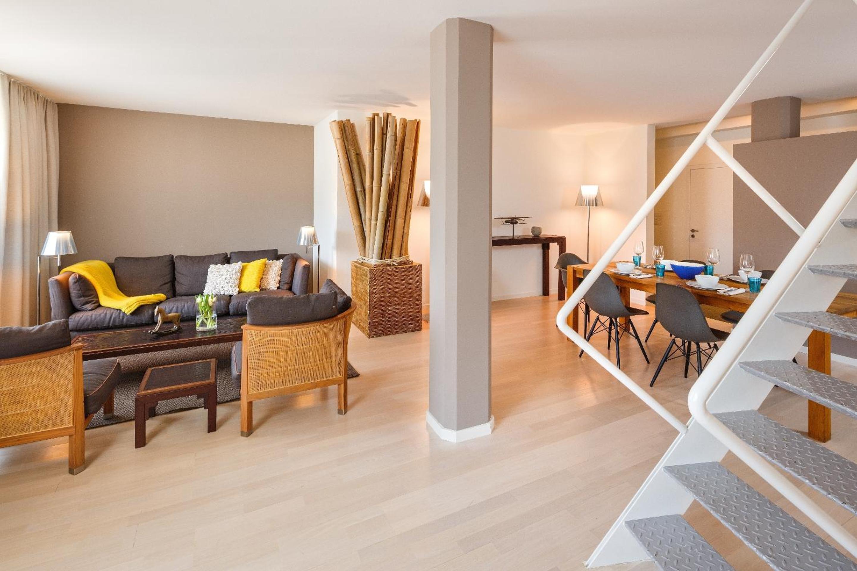 Two-Bedroom Penthouse Apartment with Terrace