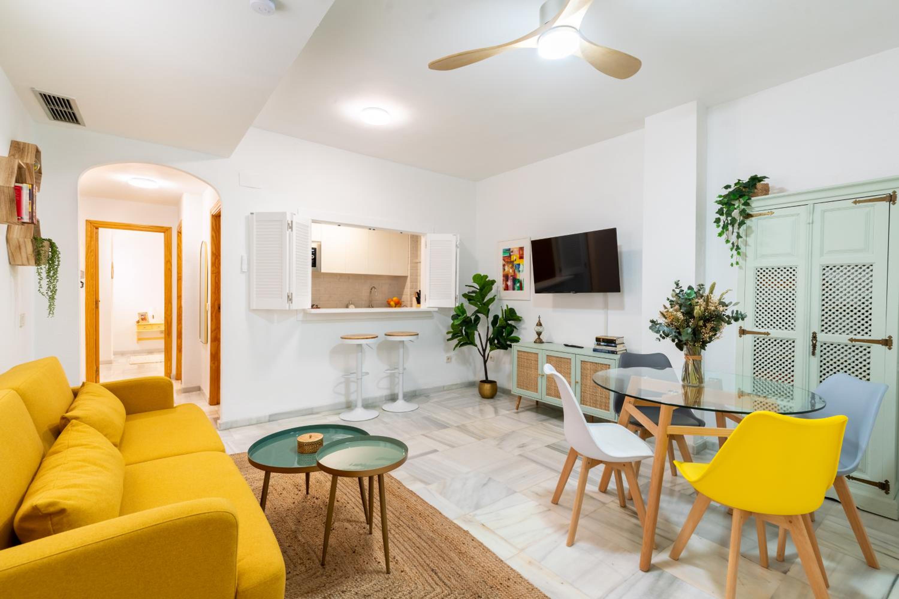 Apartamento de dos habitaciones