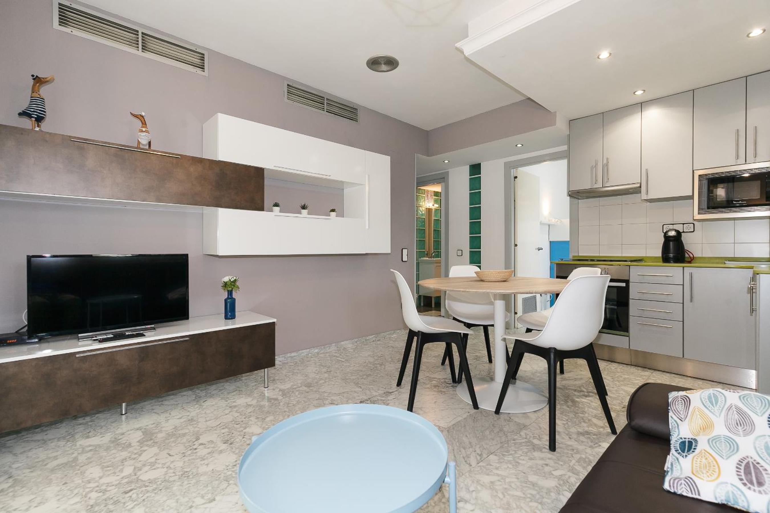 Apartamento de dos habitaciones