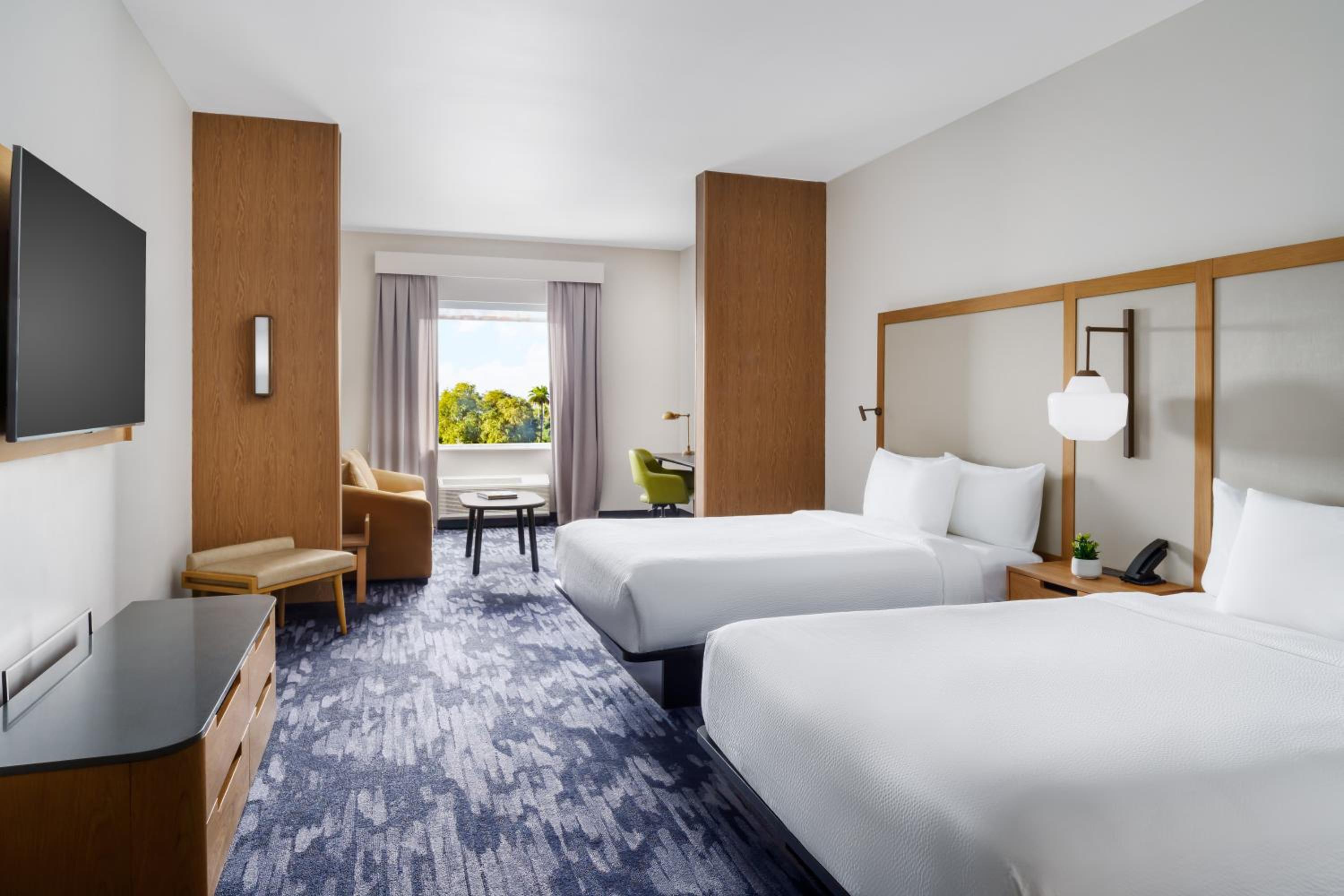 Suite with 2 Queen Beds and Sofa Bed