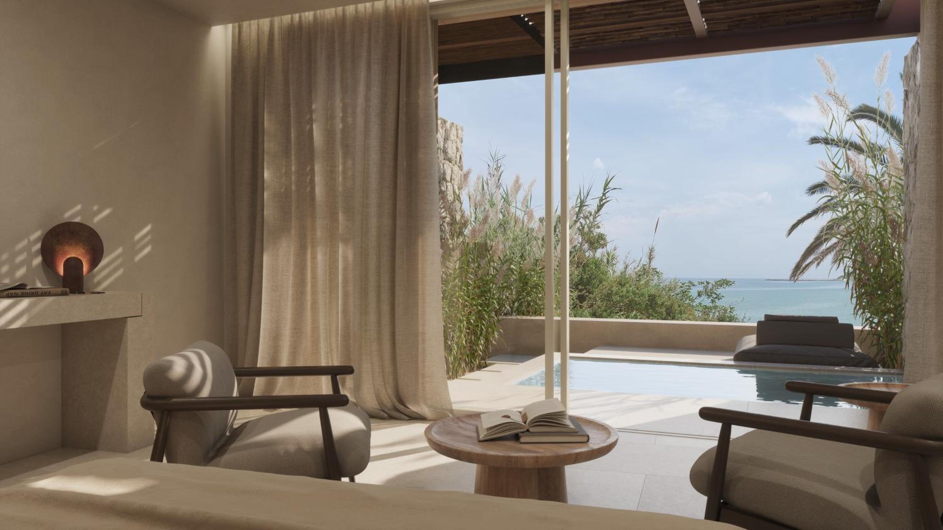 Deluxe Beachfront View Suite with Heated Mini Pool - Photo 2