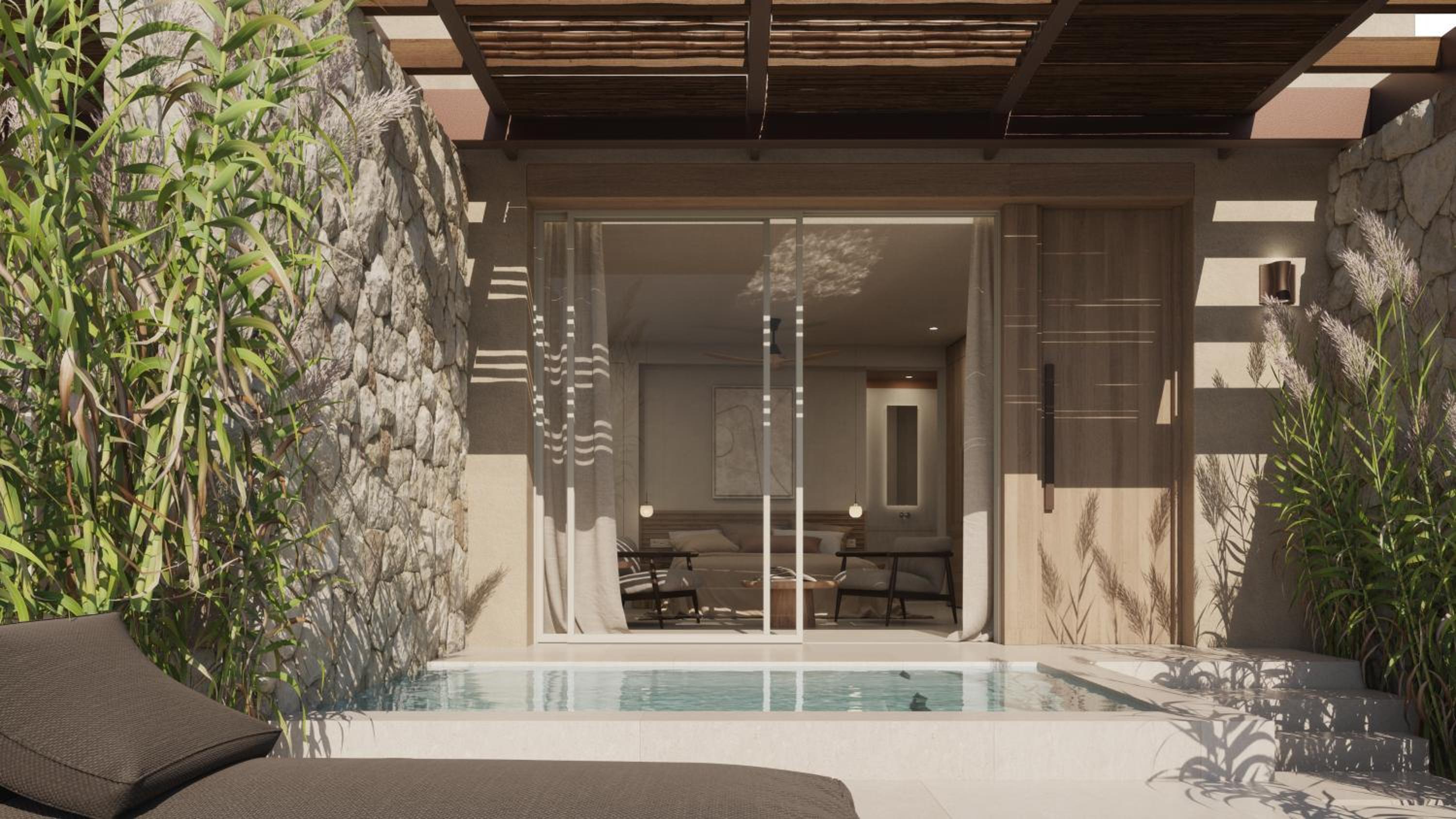 Deluxe Beachfront View Suite with Heated Mini Pool - Photo 4