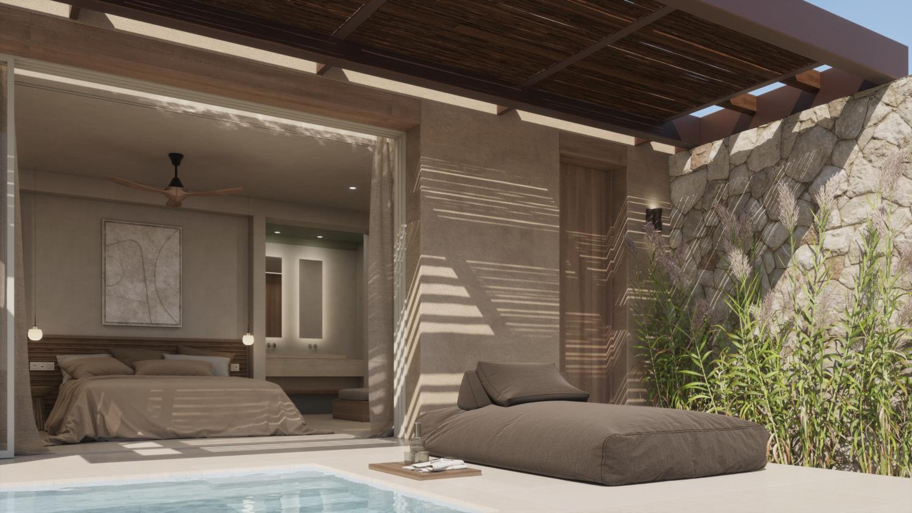 Executive Beachfront View Suite with Heated Mini Pool photo 2