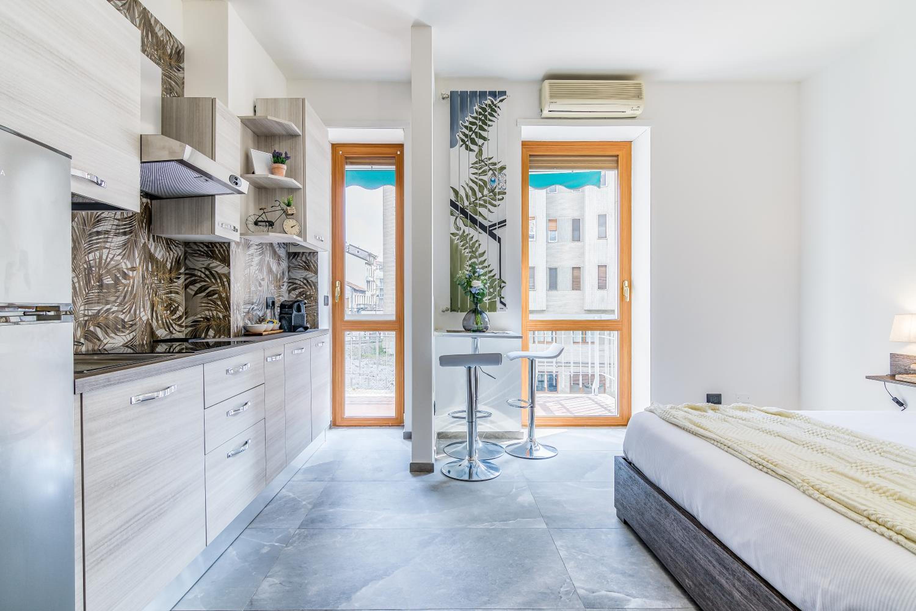 Studio With Terrace