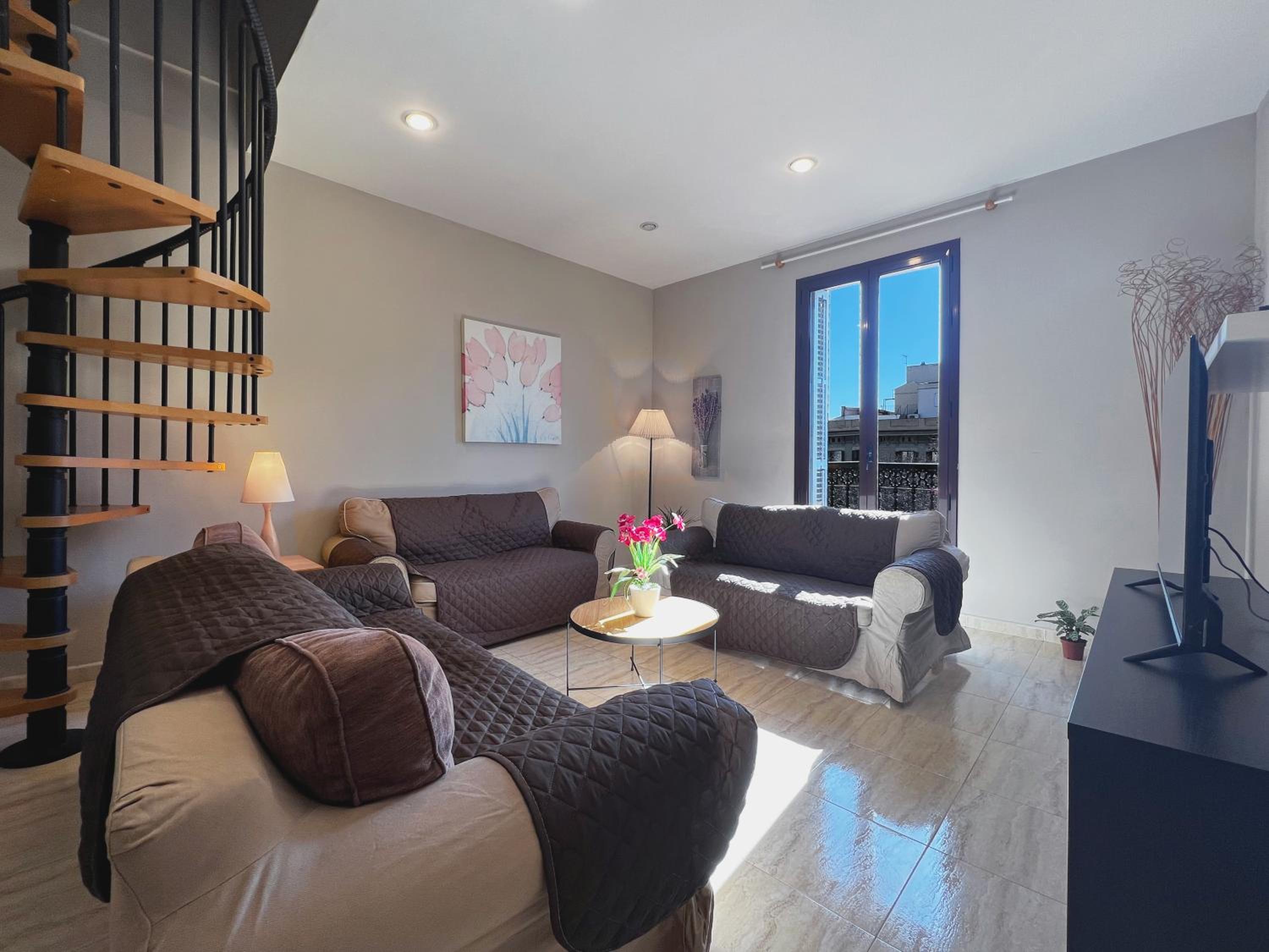 Apartamento de dos habitaciones
