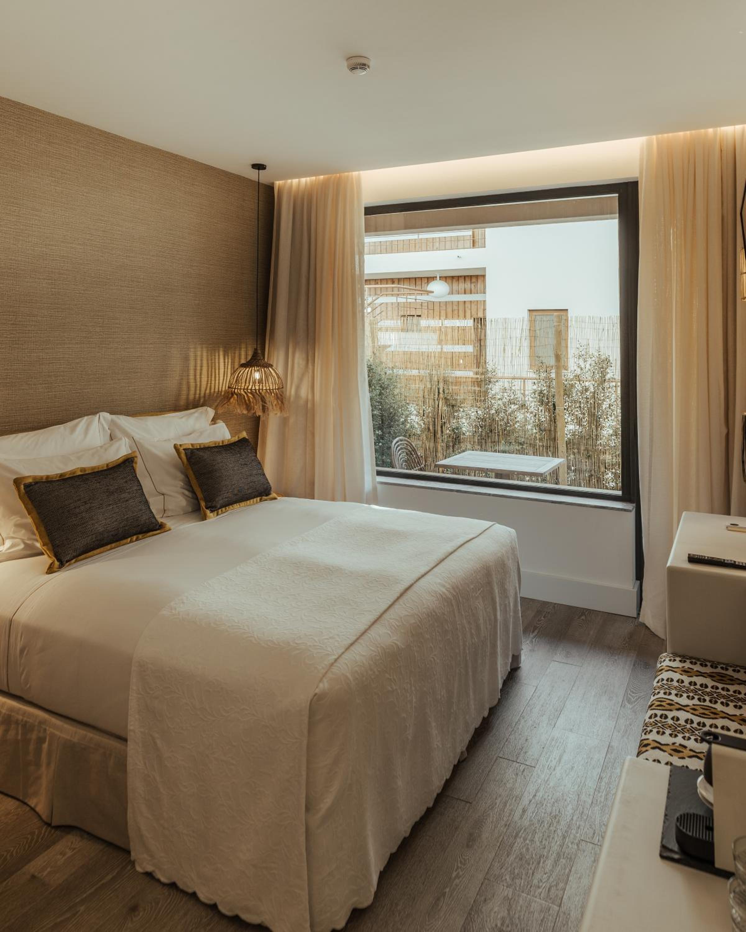Quarto Duplo ou Twin Deluxe com Vista para o Jardim
