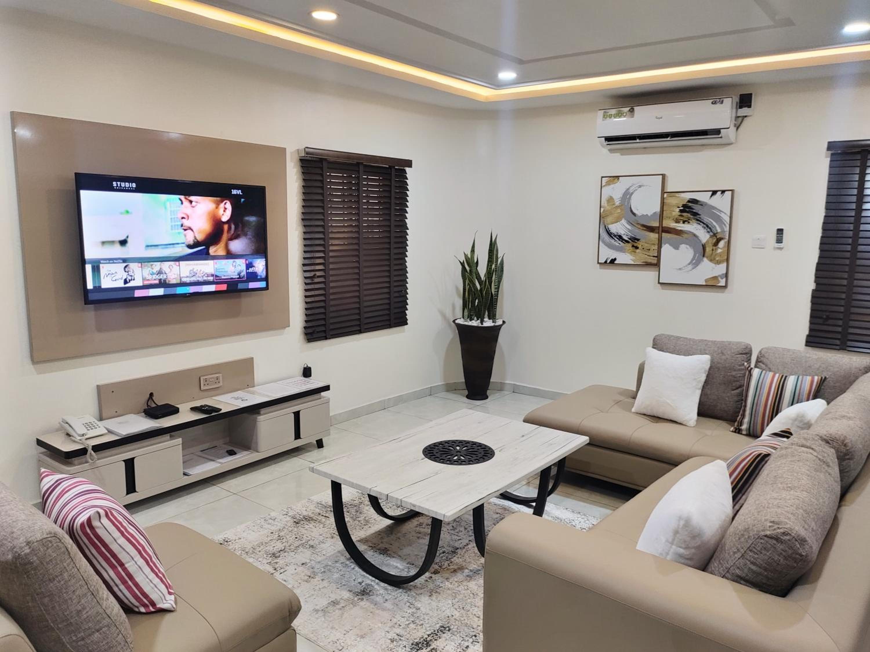 One-Bedroom Apartment with Balcony