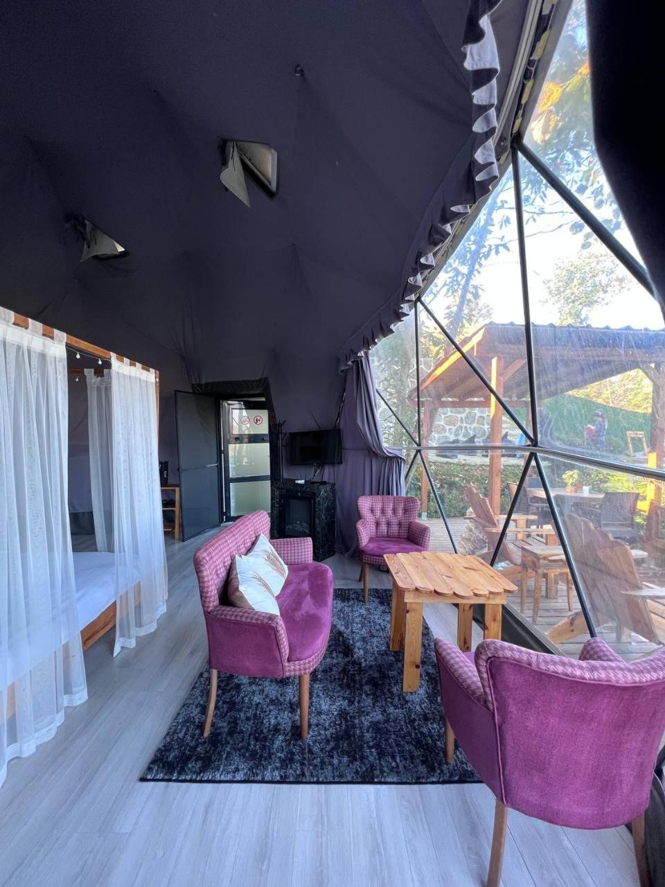 Tent with side Lake view