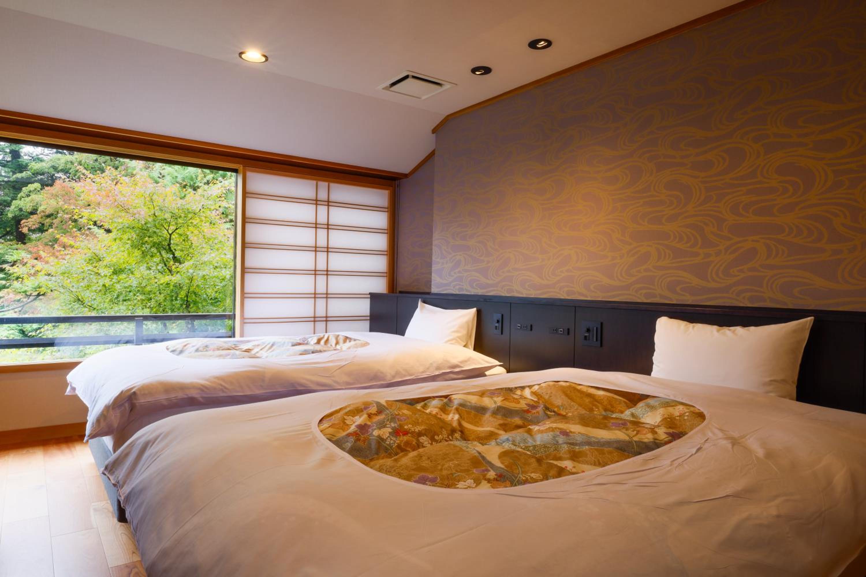 Barrier-Free Room Deluxe Double or Twin Room,Private Bathroom,Garden View