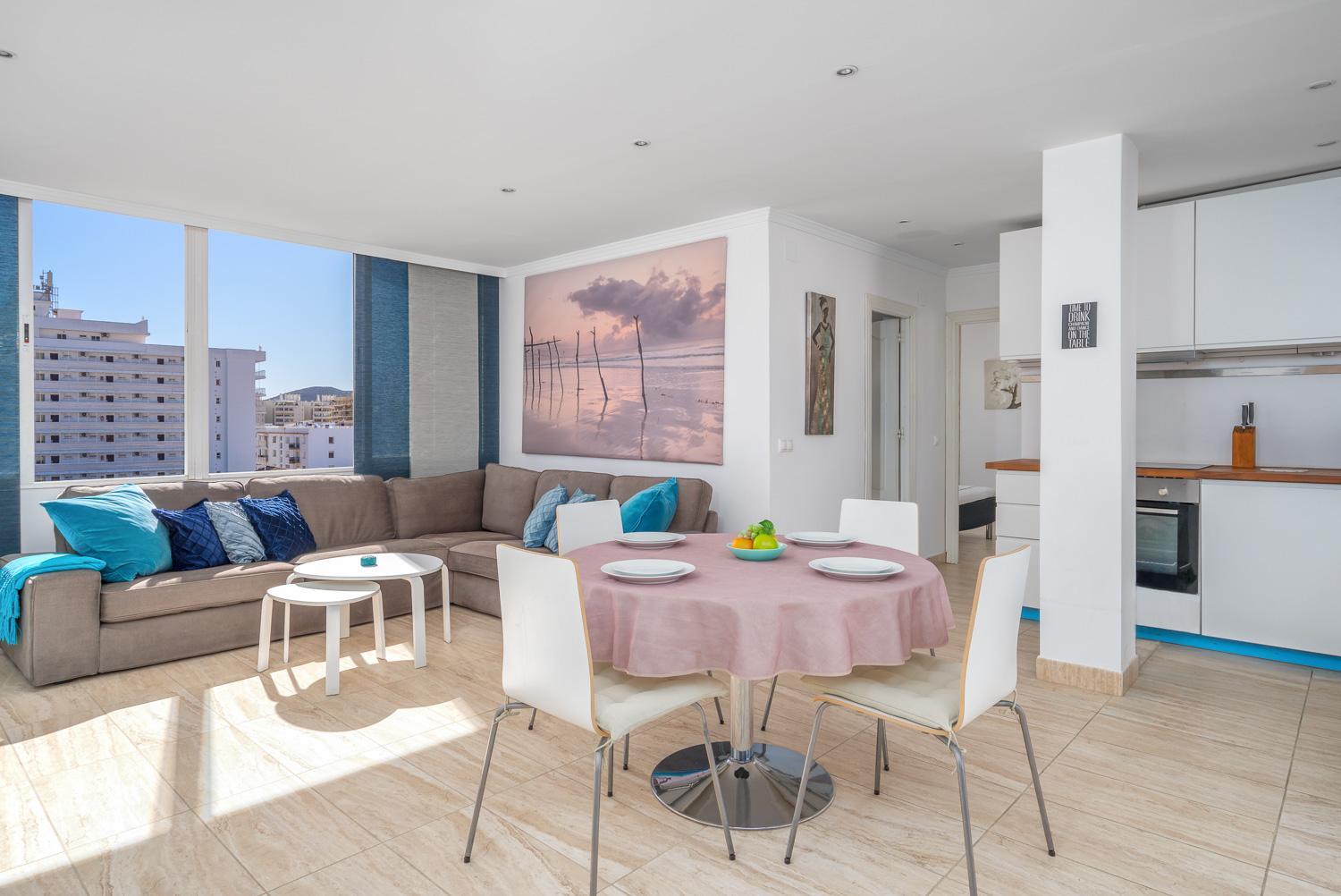 Apartamento de dos habitaciones