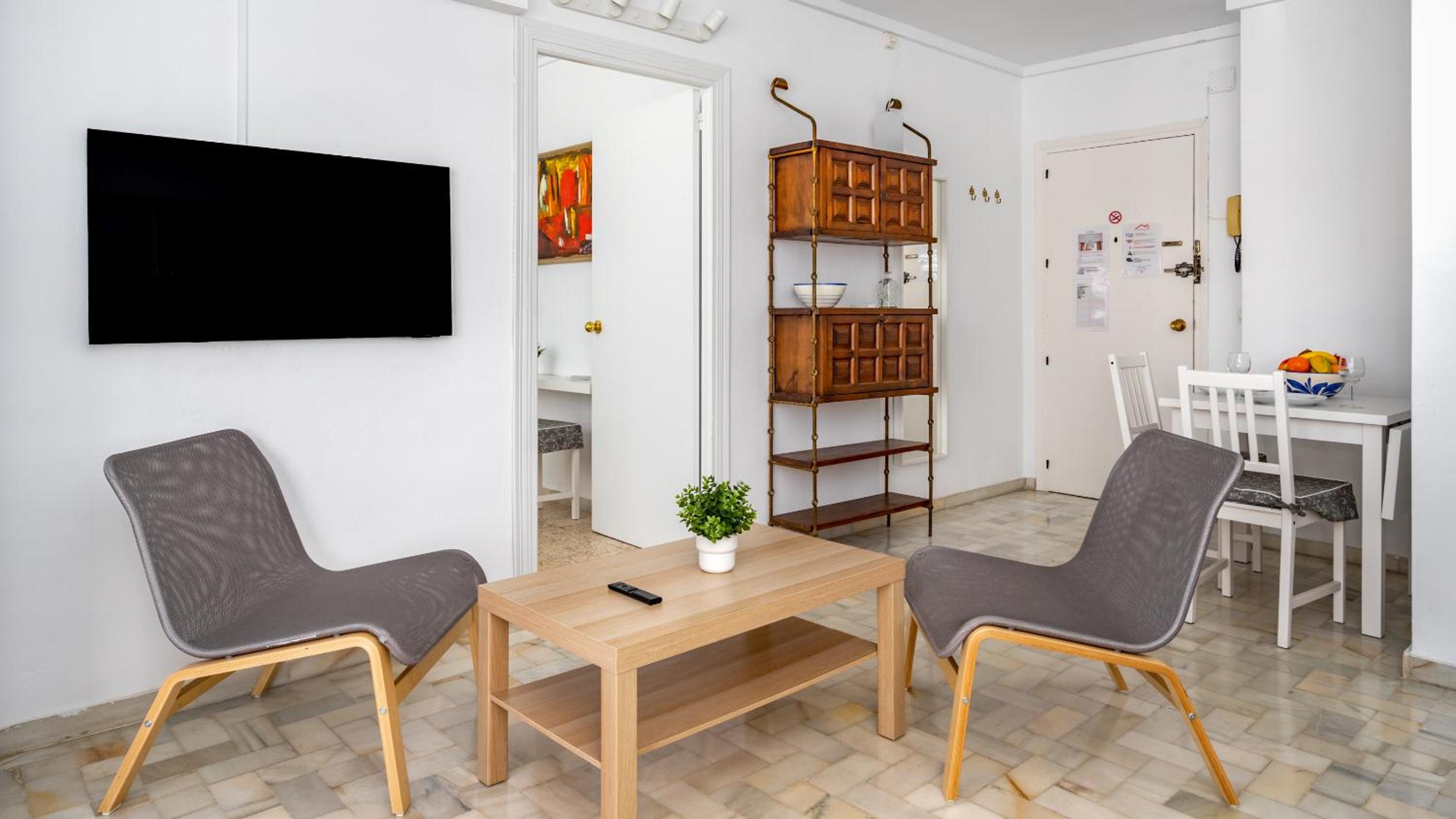 Apartamento de dos habitaciones