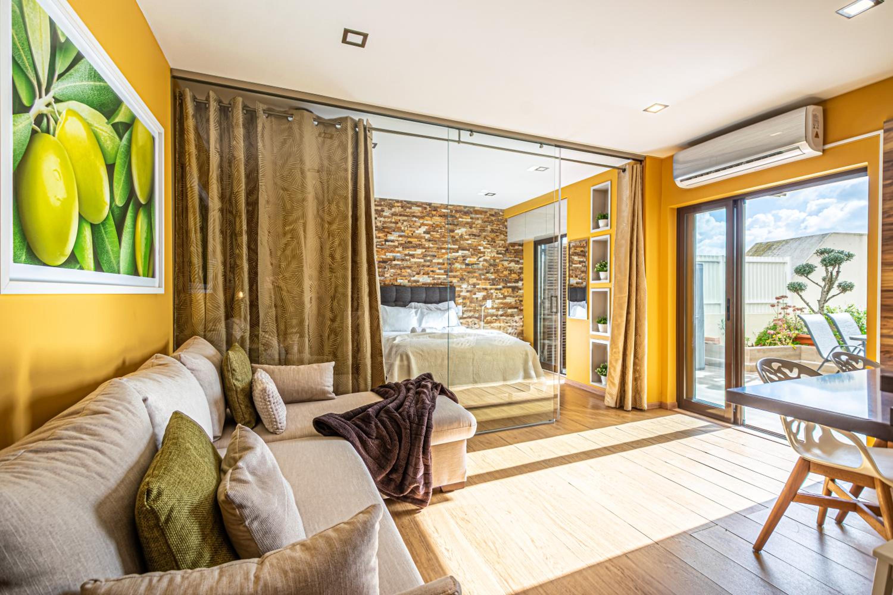 Studio With Terrace