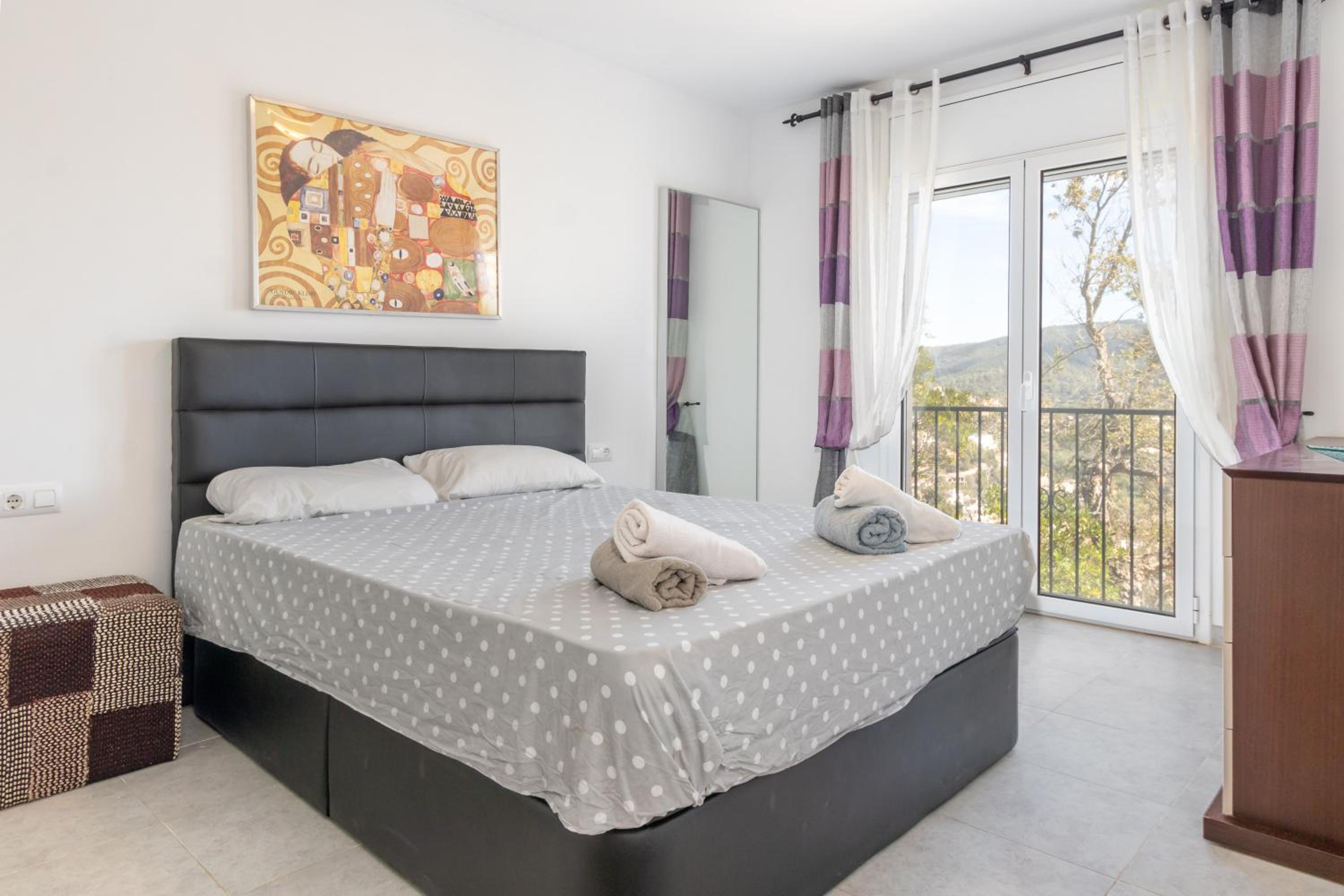 Villa con vistas al jardín