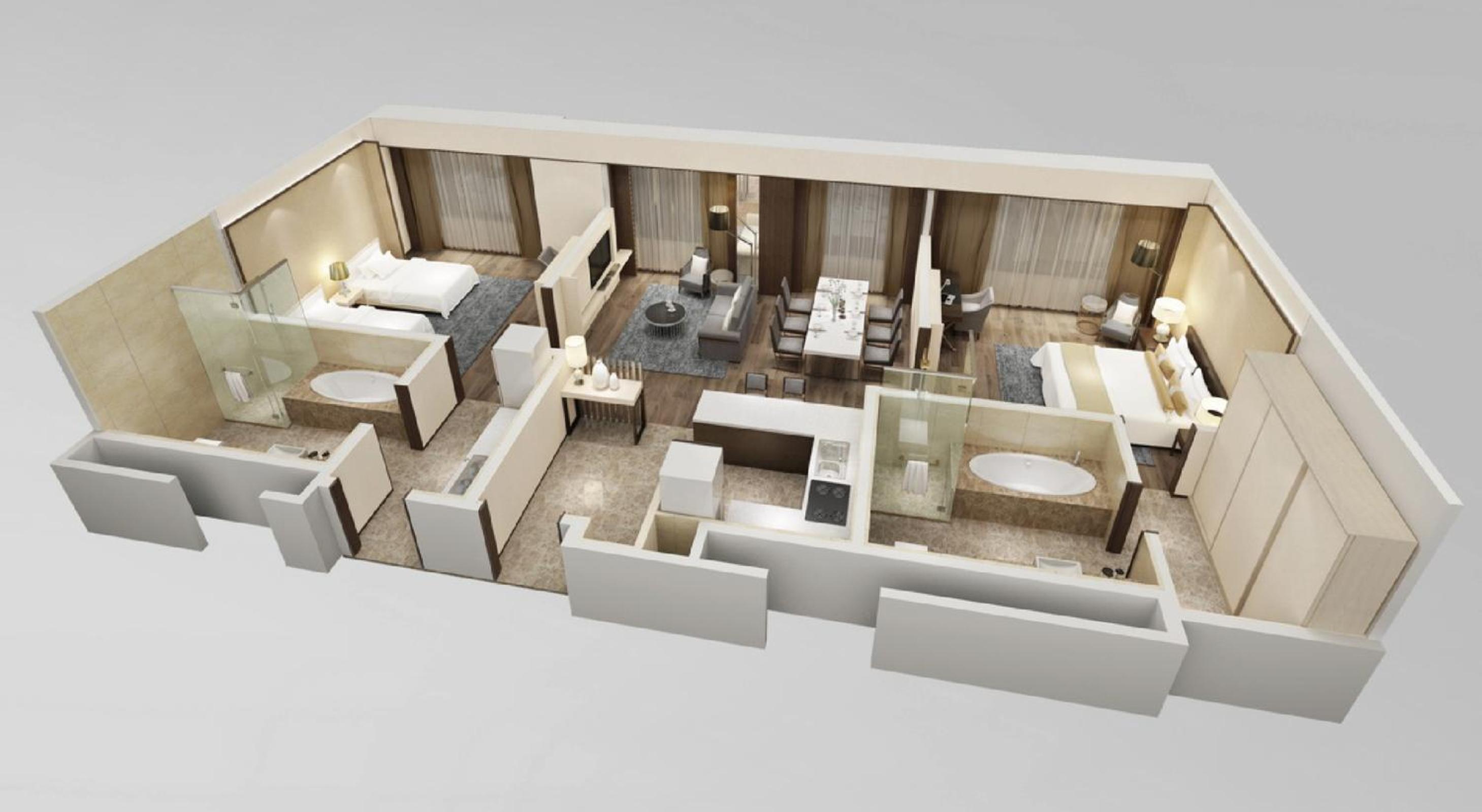 Two Bedroom Serviced Suite  photo 2