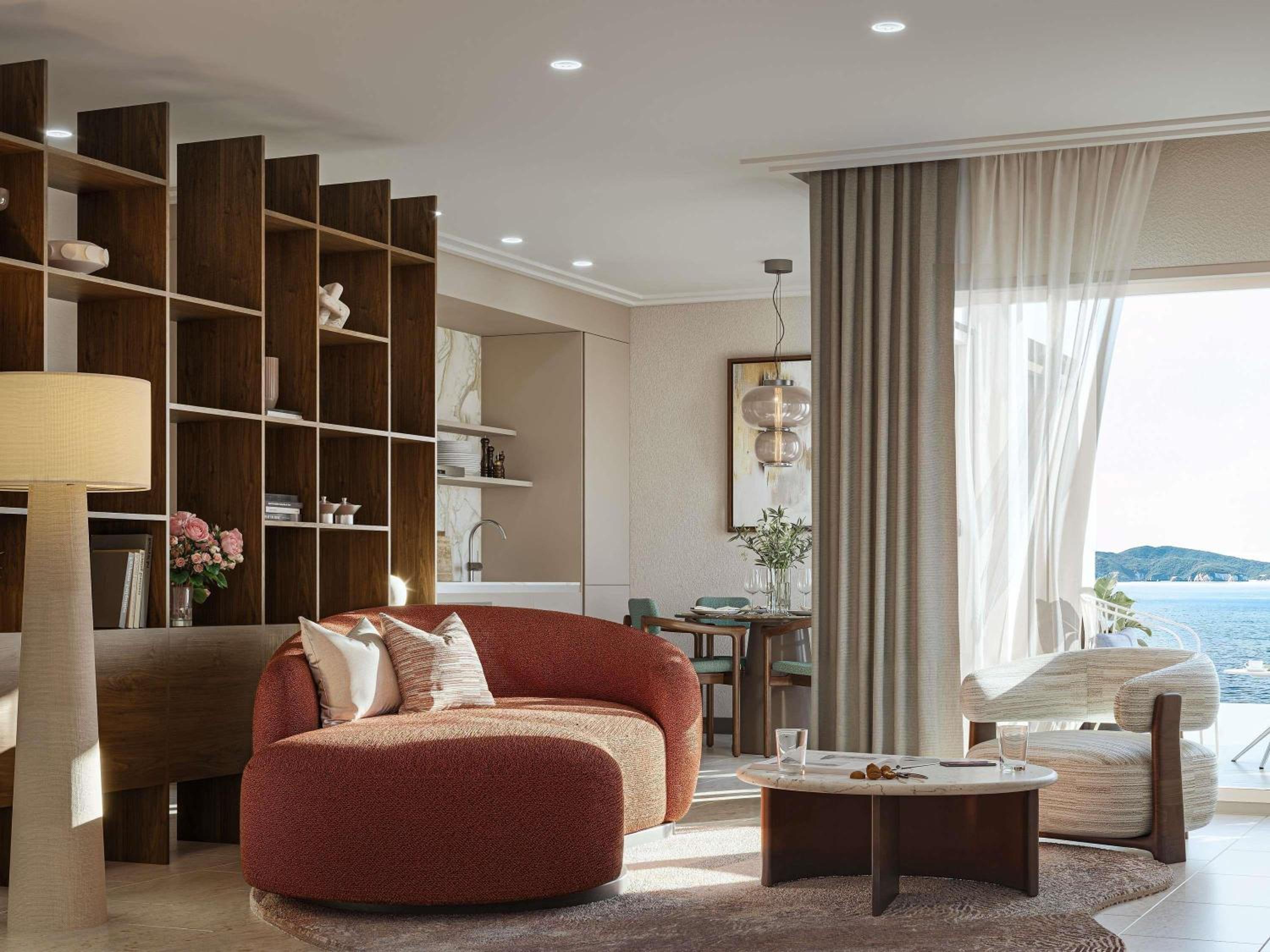 Two-Bedroom Apartment with Sea View