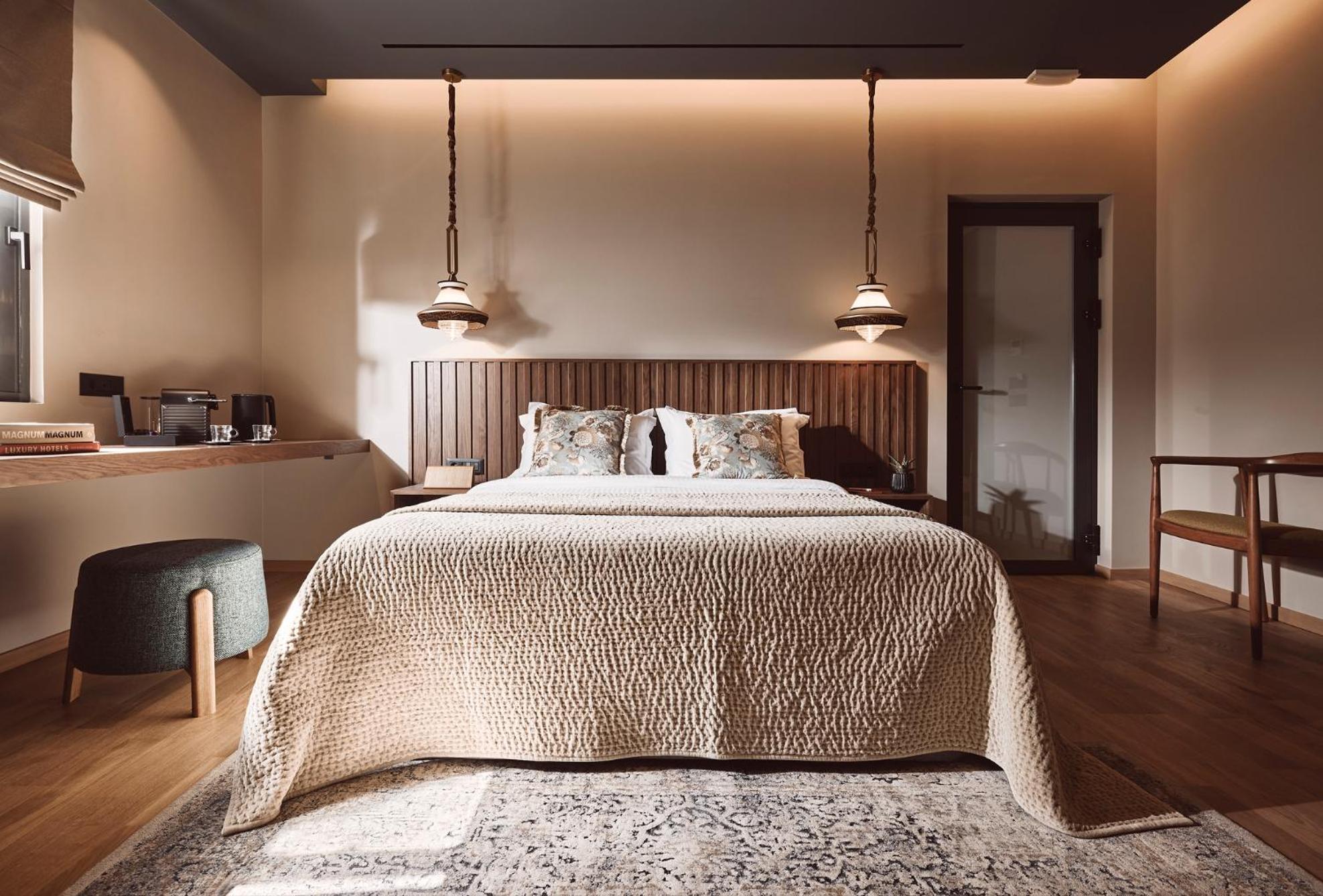 Deluxe Doppelzimmer mit seitlichem Meerblick