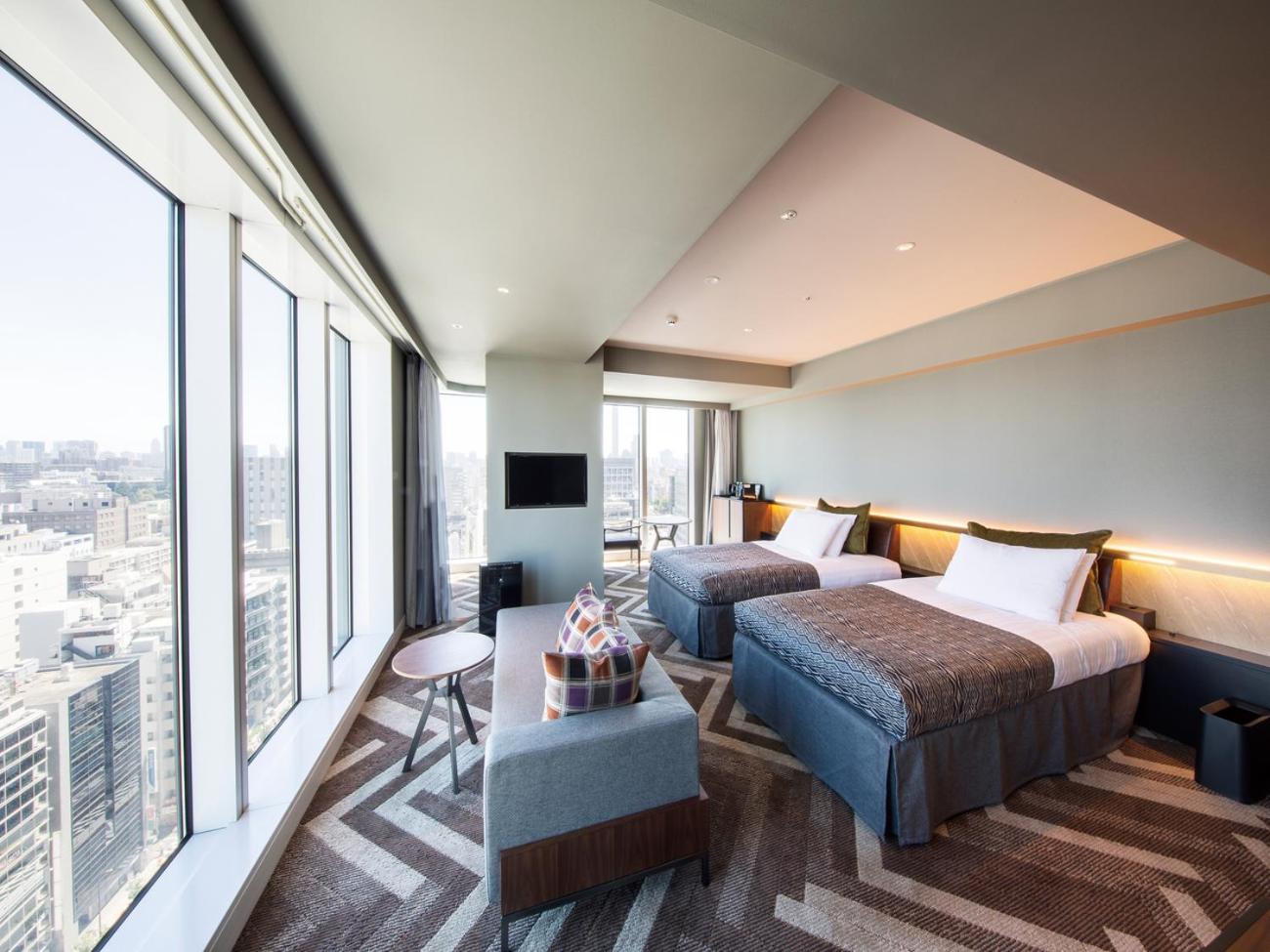 Superior Corner Twin Room with City View - Extra Bed for more than 3 Adults