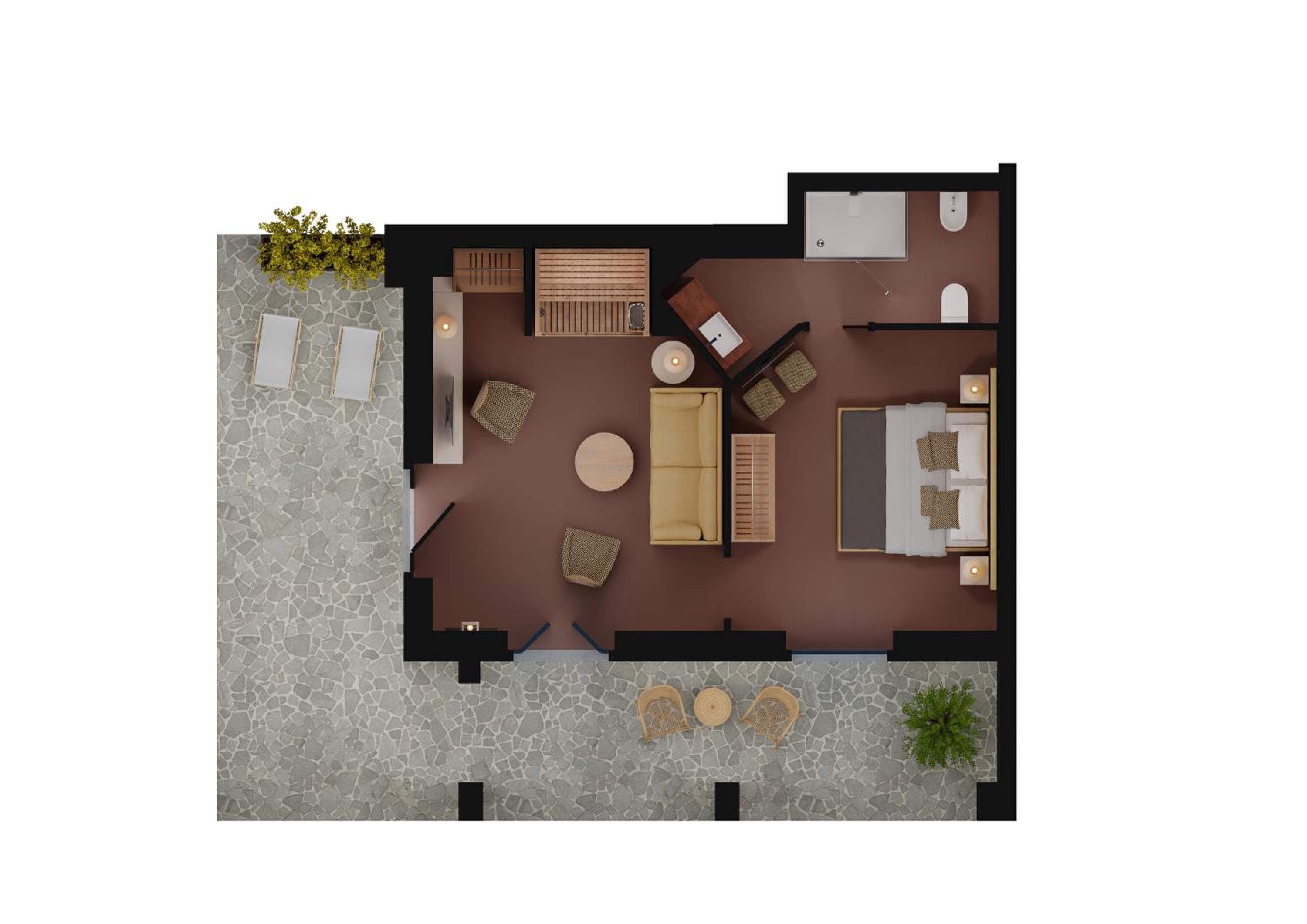 Suite King Wellness Panoramic - Depandance photo 1