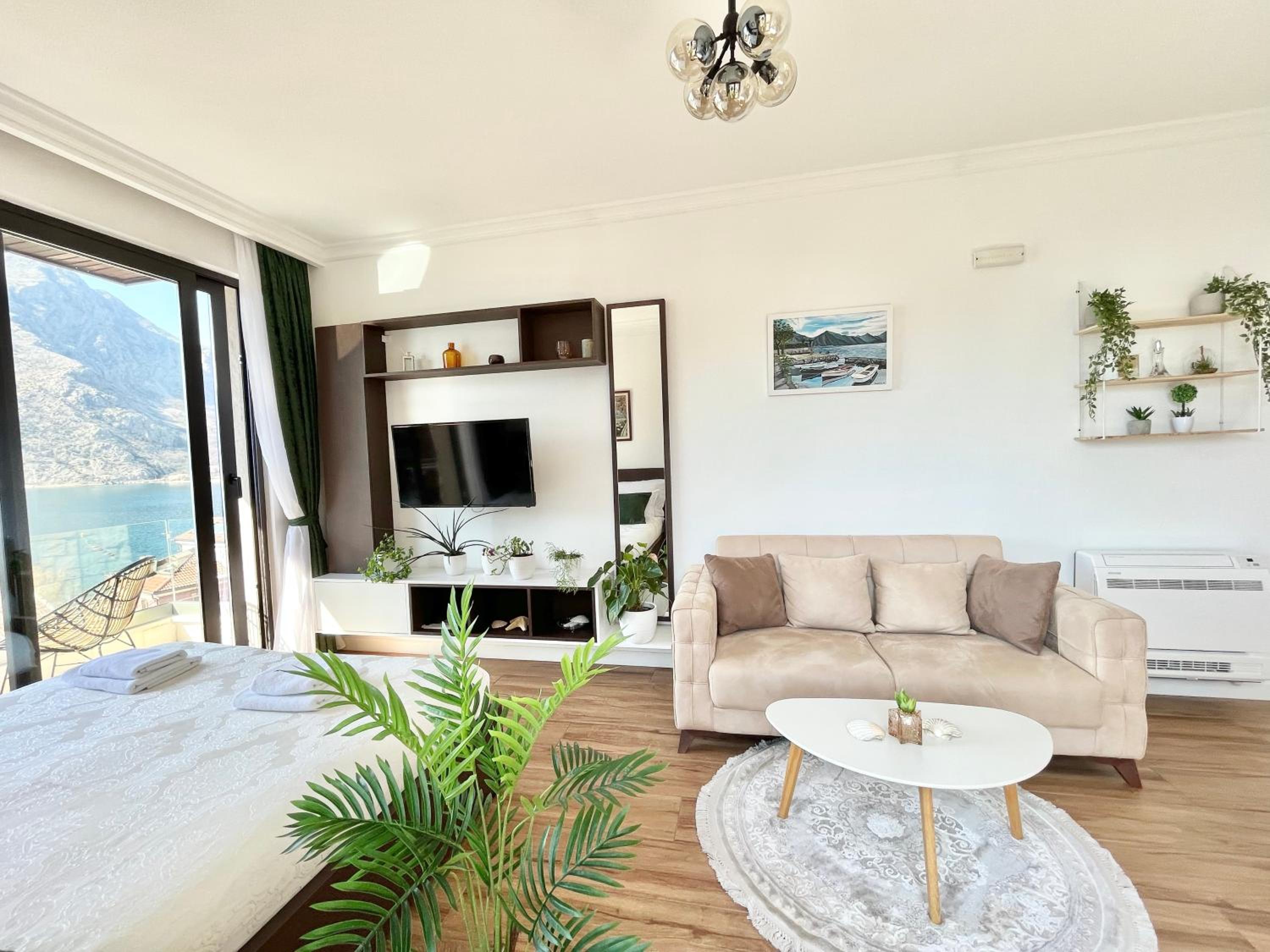Studio with Balcony