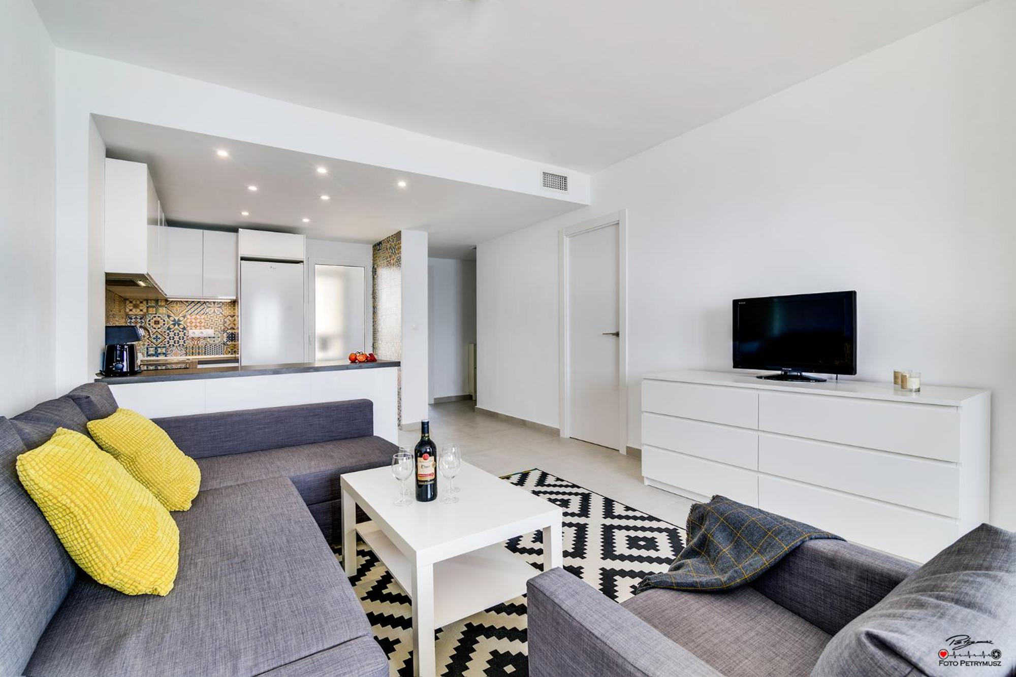 Apartamento de dos habitaciones