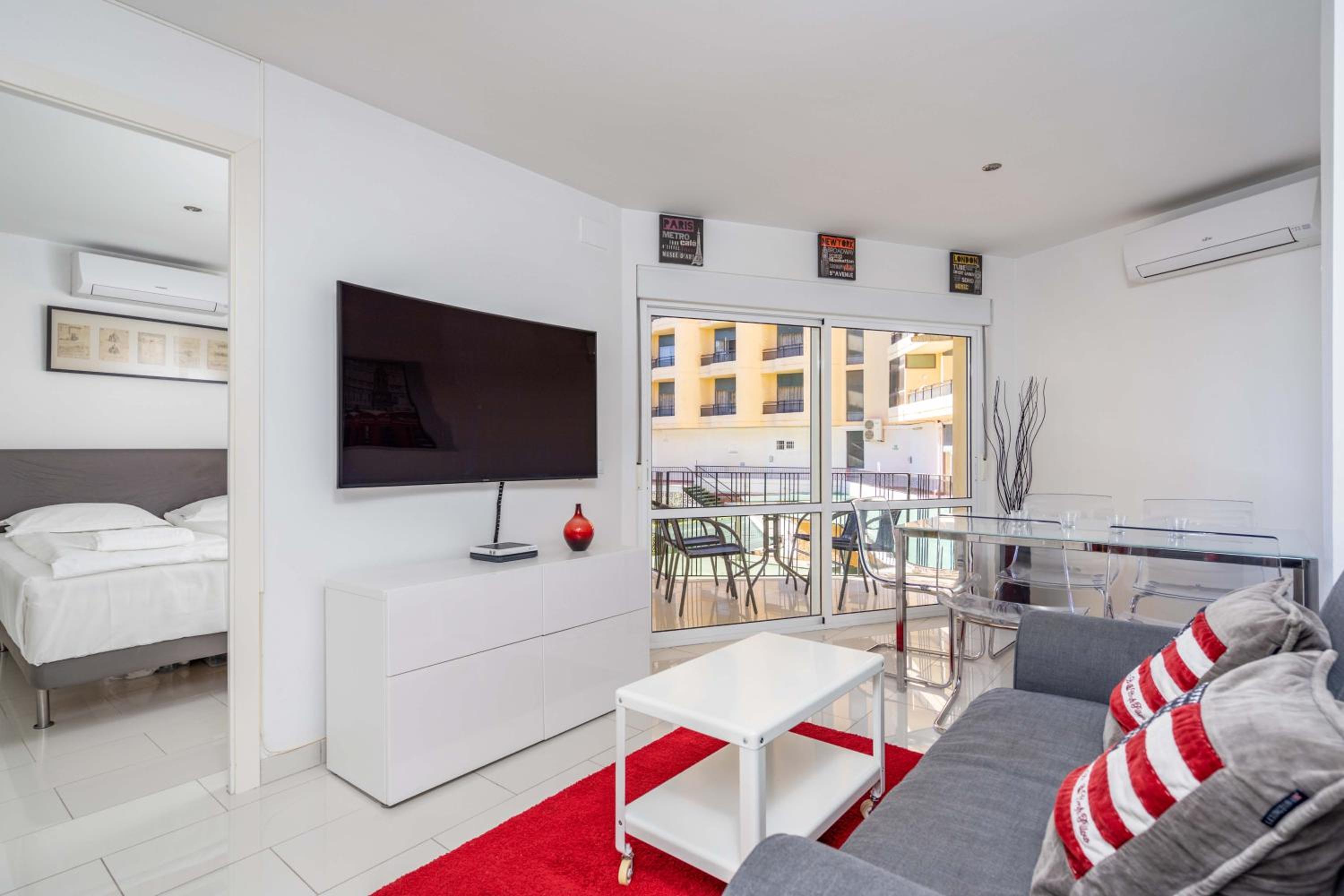 Apartamento de dos habitaciones