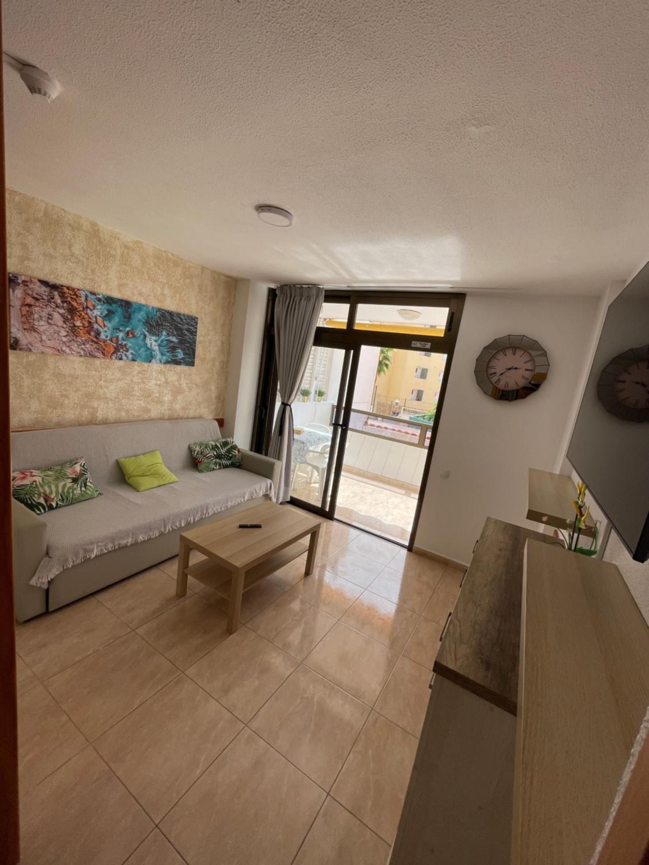 Apartamento con vista al jardín