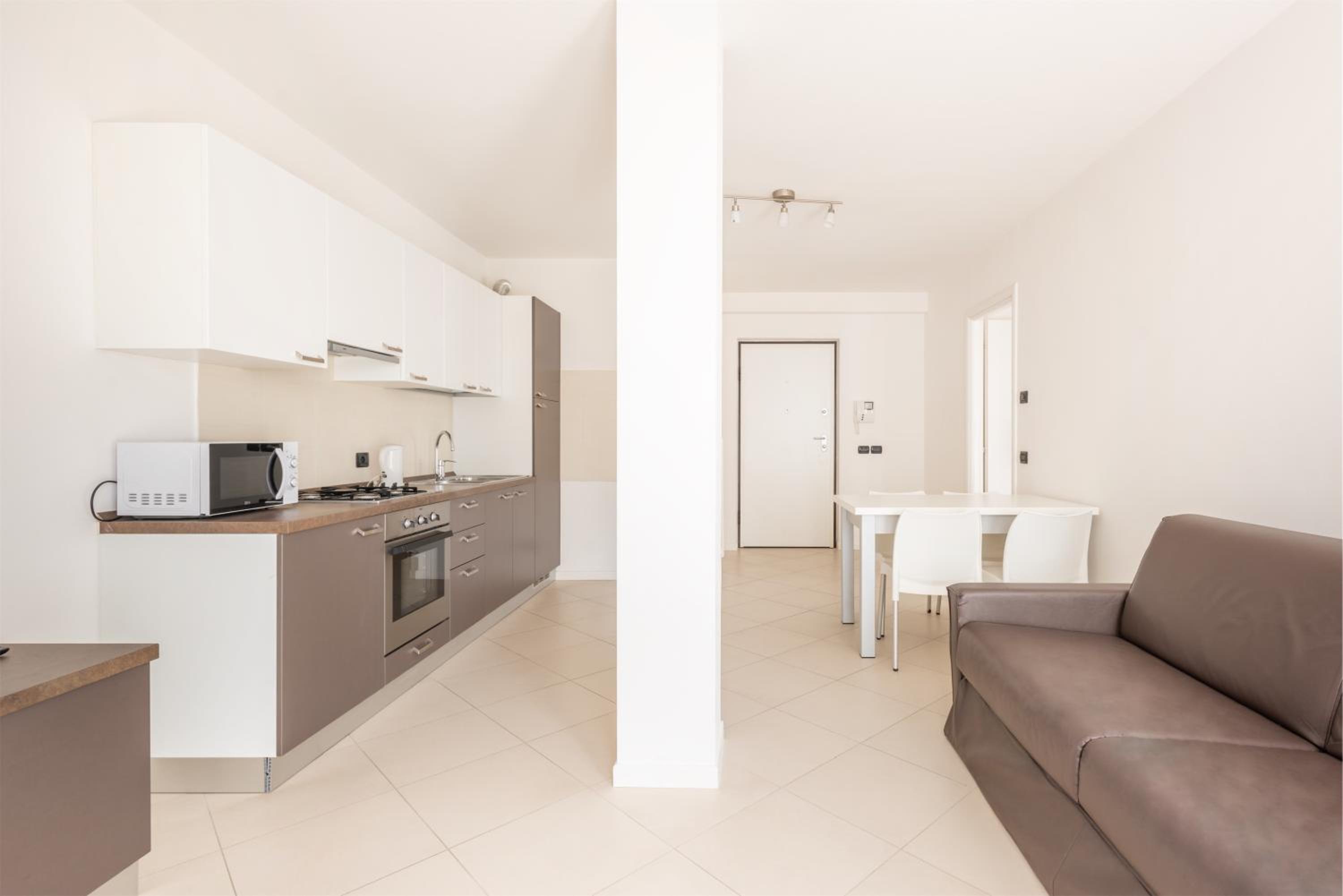 One-Bedroom Apartment with Balcony