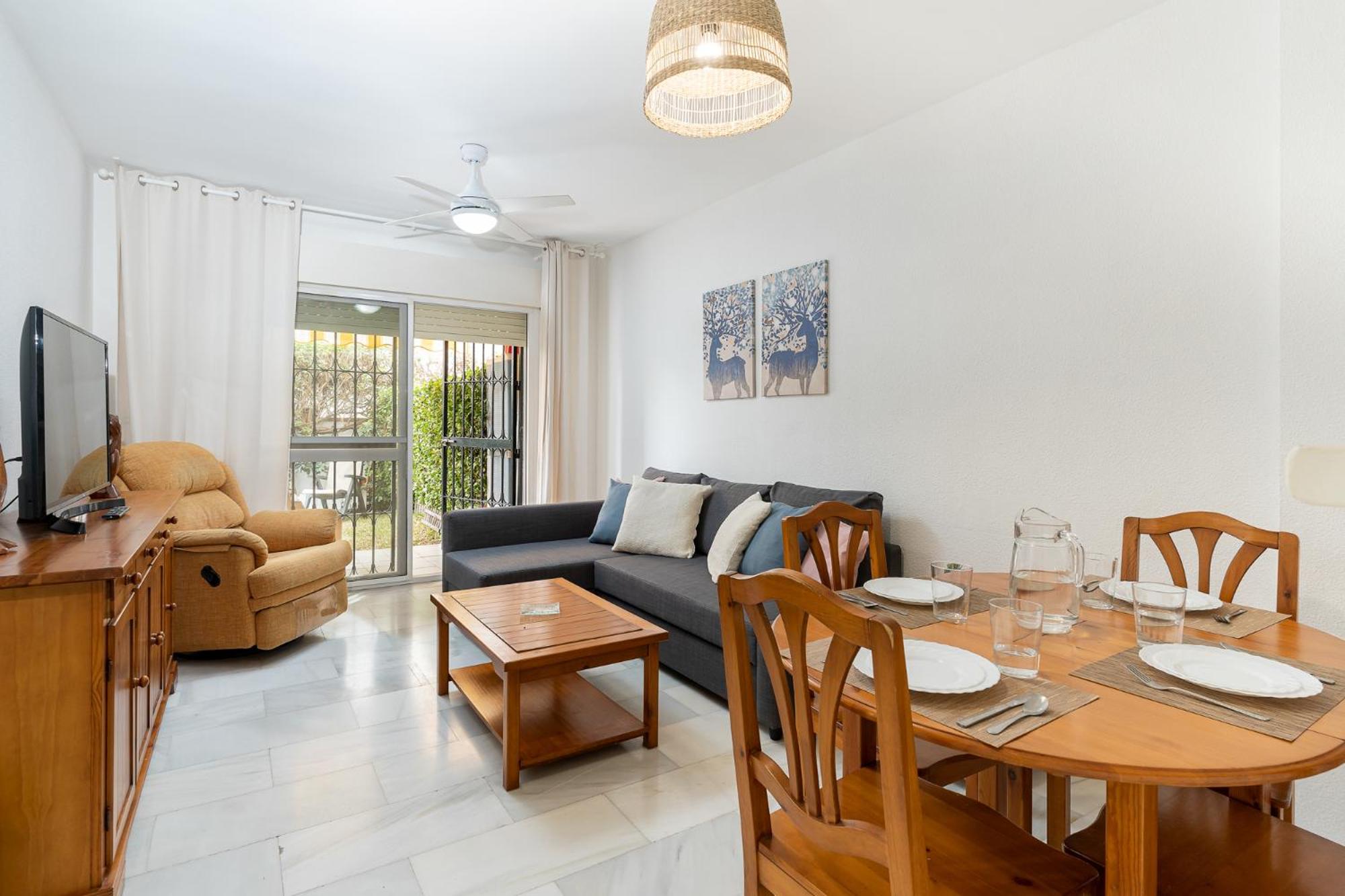 Apartamento de dos habitaciones