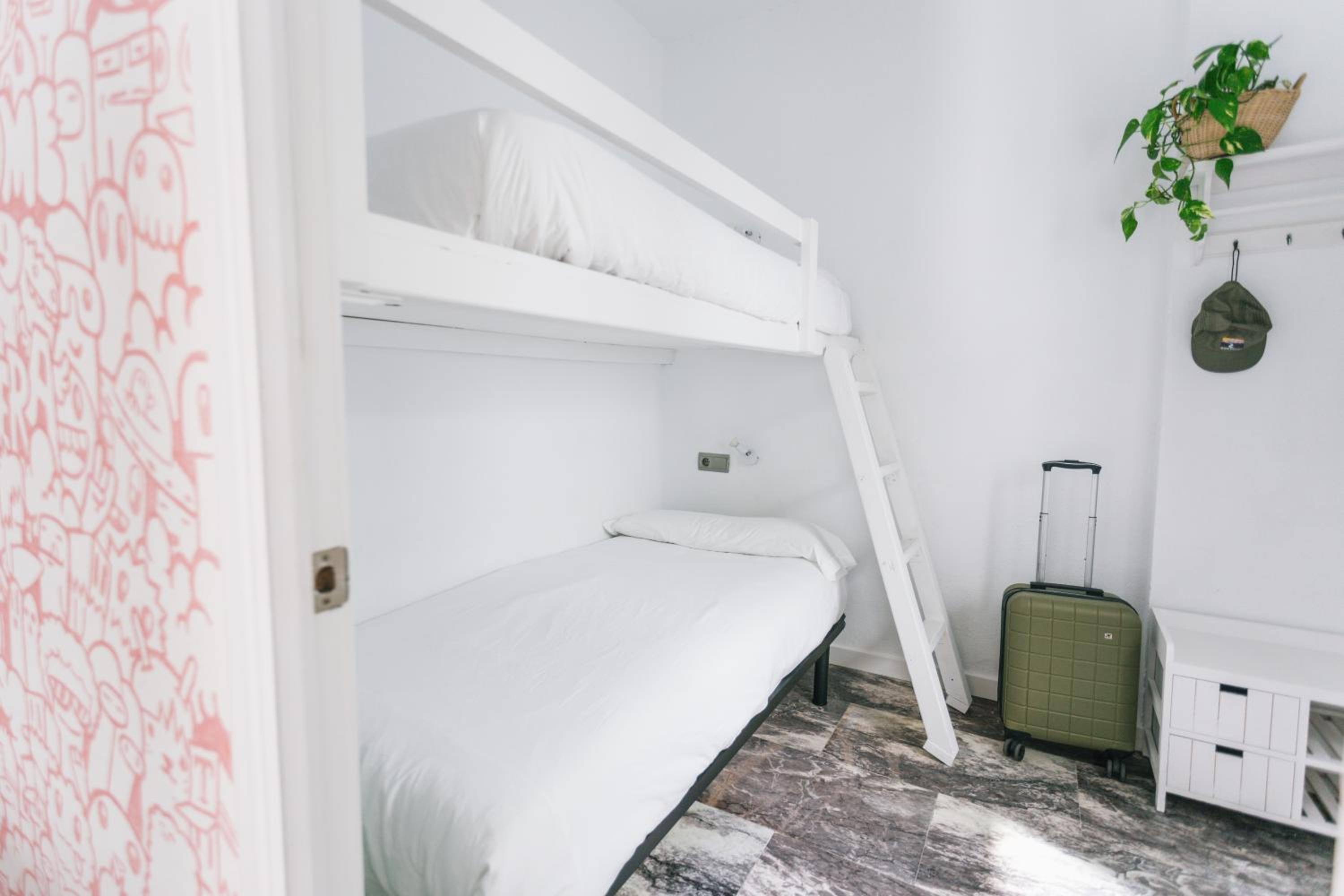 Habitación doble con baño compartido