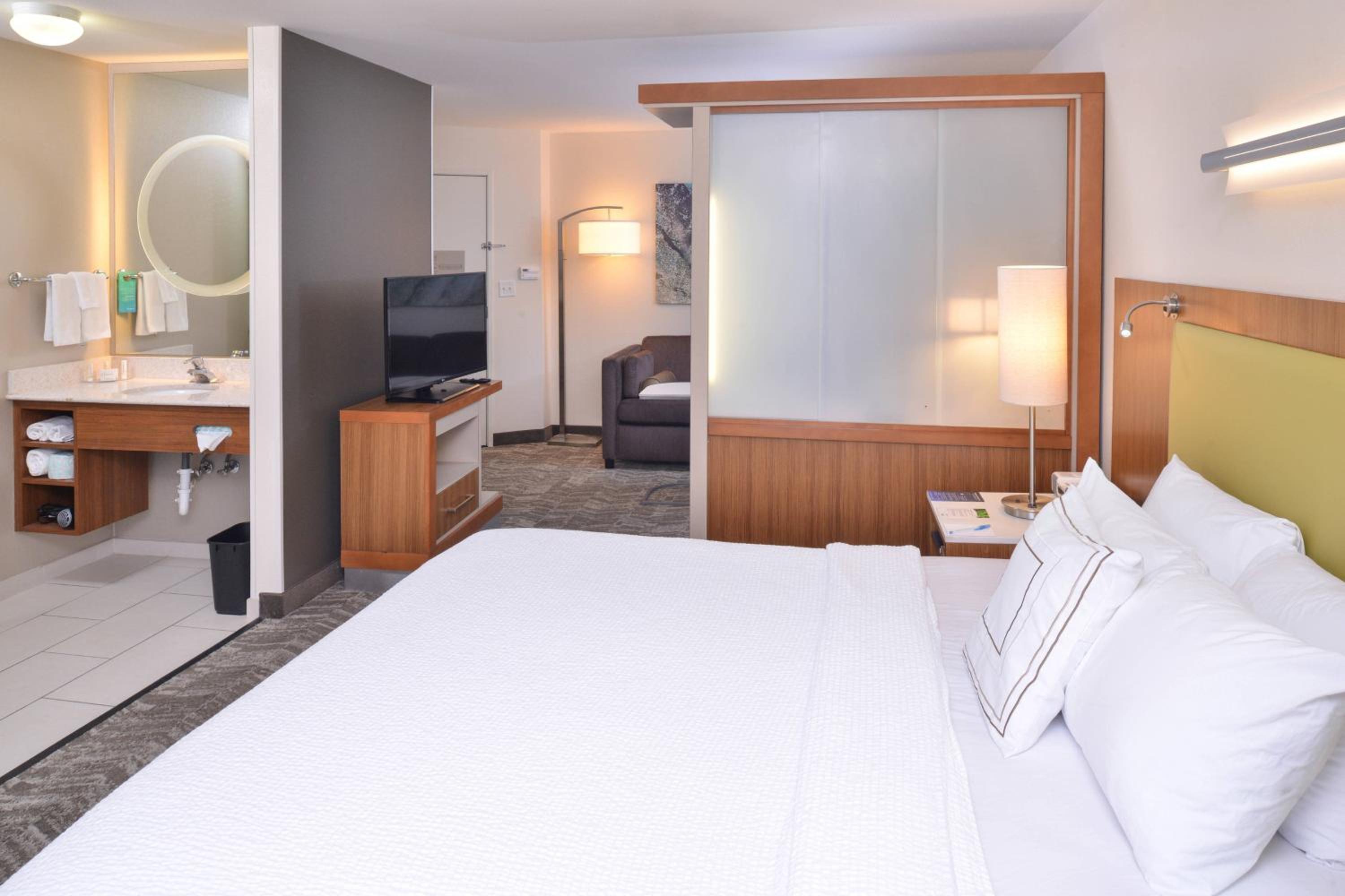 King Studio Suite with Sofa Bed and Adapted Tub - Mobility and Hearing Accessible