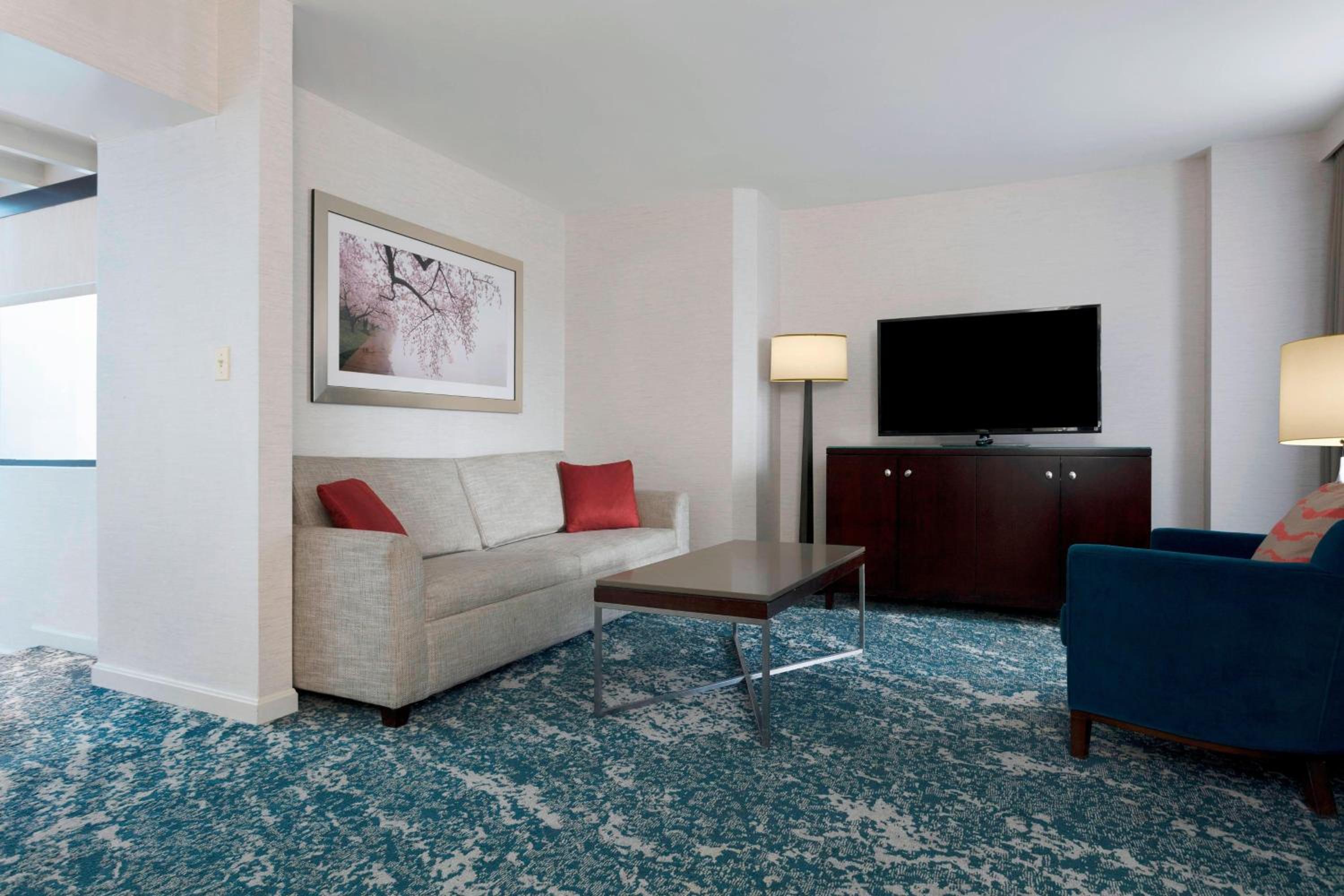 Suite, Suite, 1 King, Sofa bed, Atrium view - Photo 15