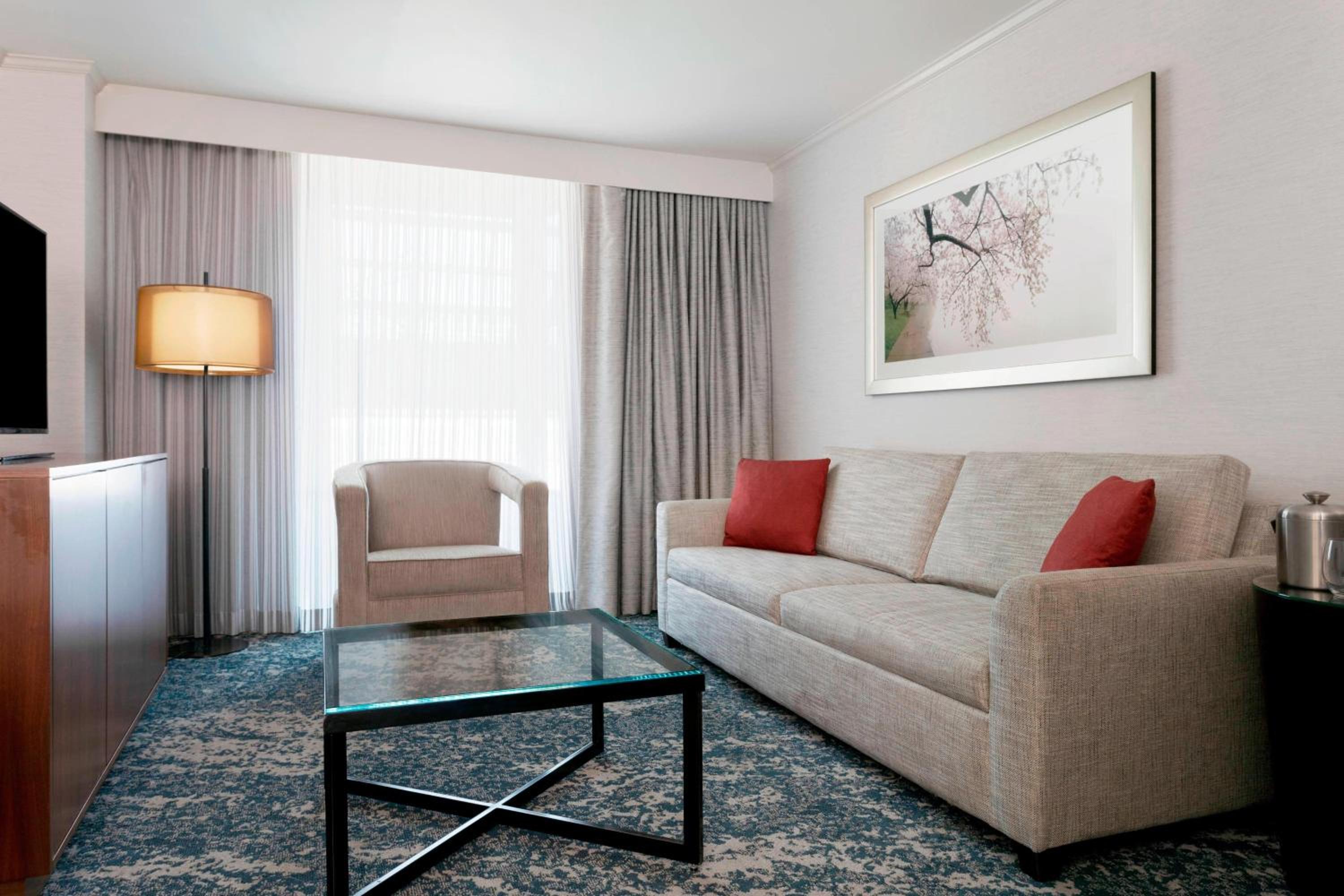 Suite, Suite, 1 King, Sofa bed, Atrium view - Photo 2