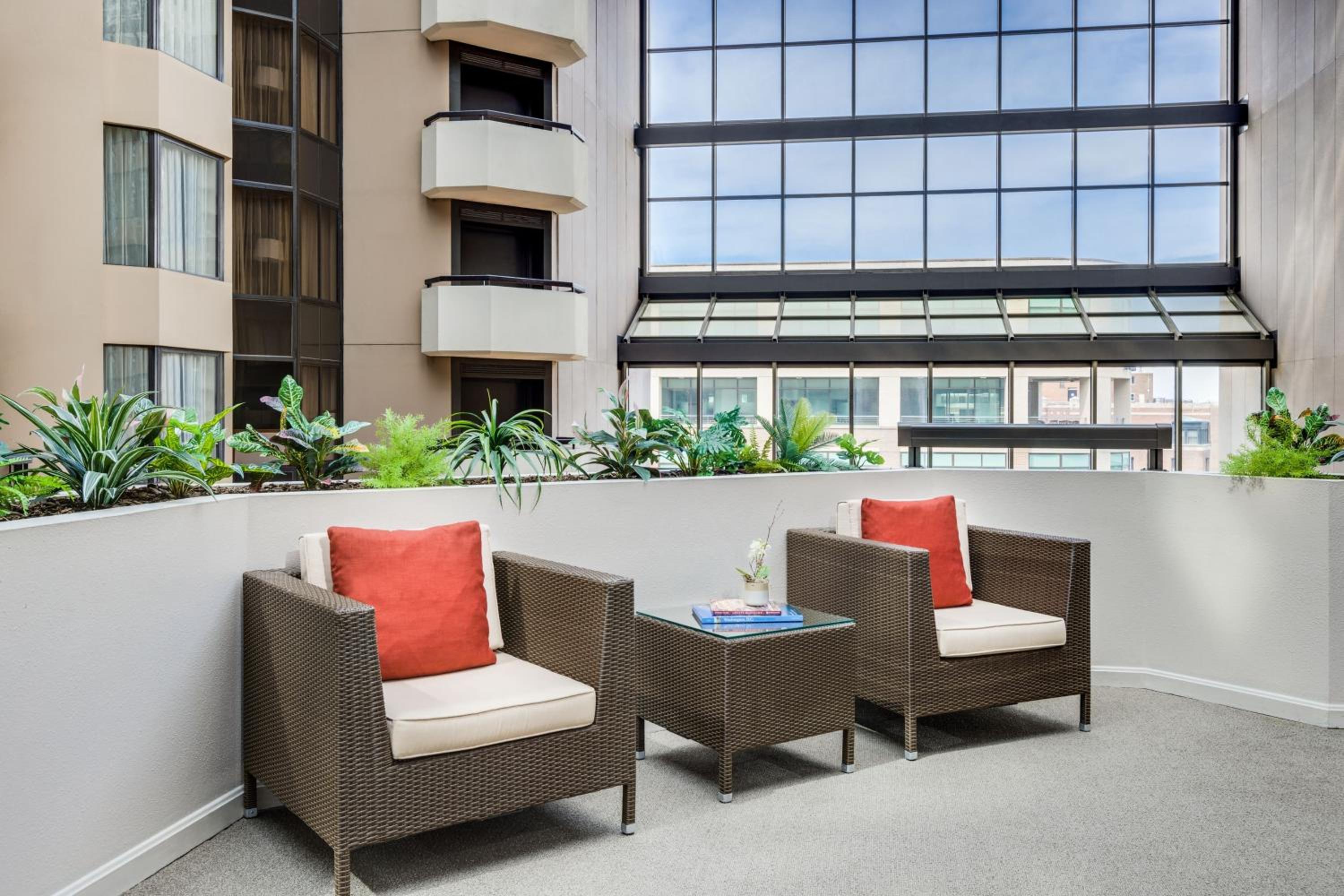 Suite, Suite, 1 King, Sofa bed, Atrium view - Photo 7