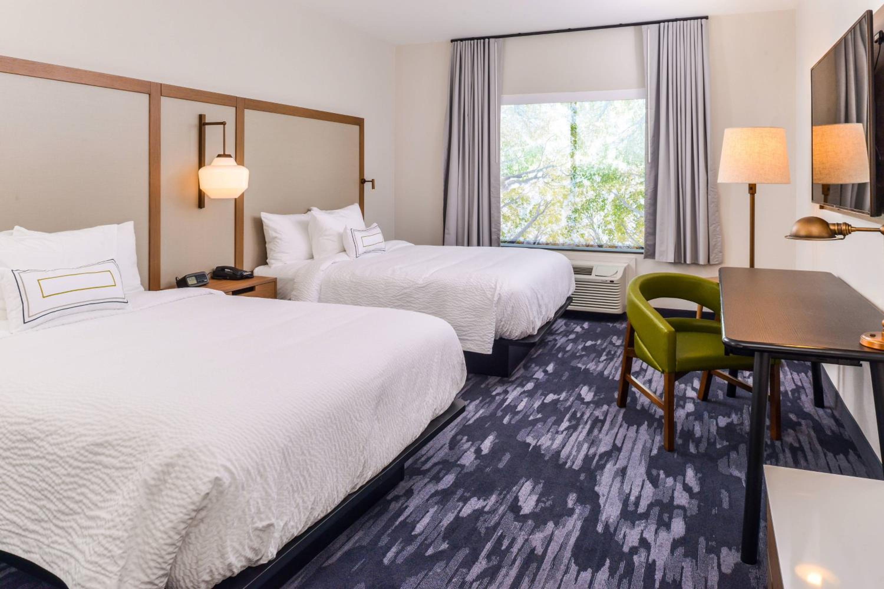 Queen Room with Two Queen Beds - Hearing Accessible photo 1