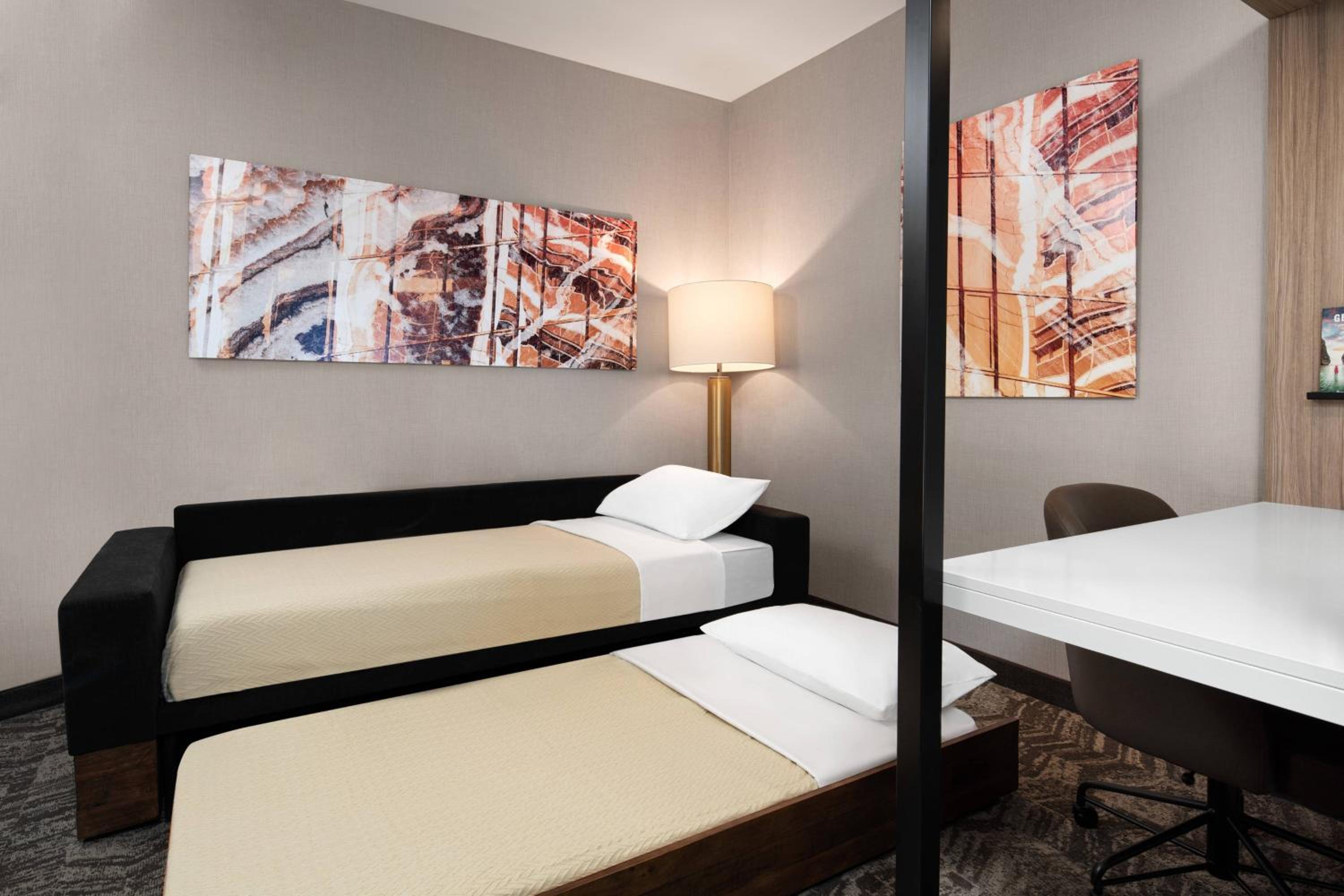 Studio Suite with Two Queen Beds and Trundle Bed - Hearing Accessible