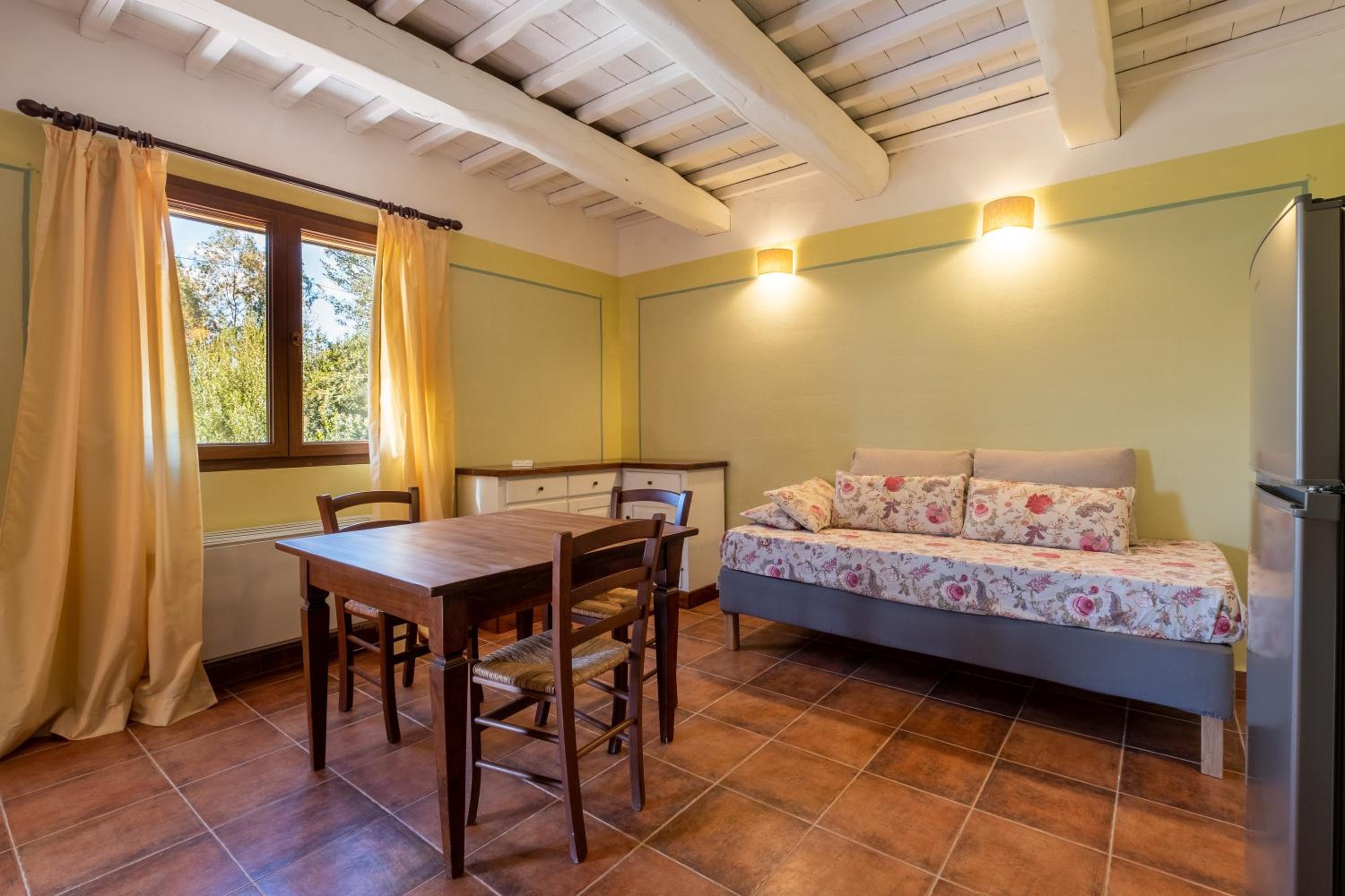 One-Bedroom Apartment with Garden View