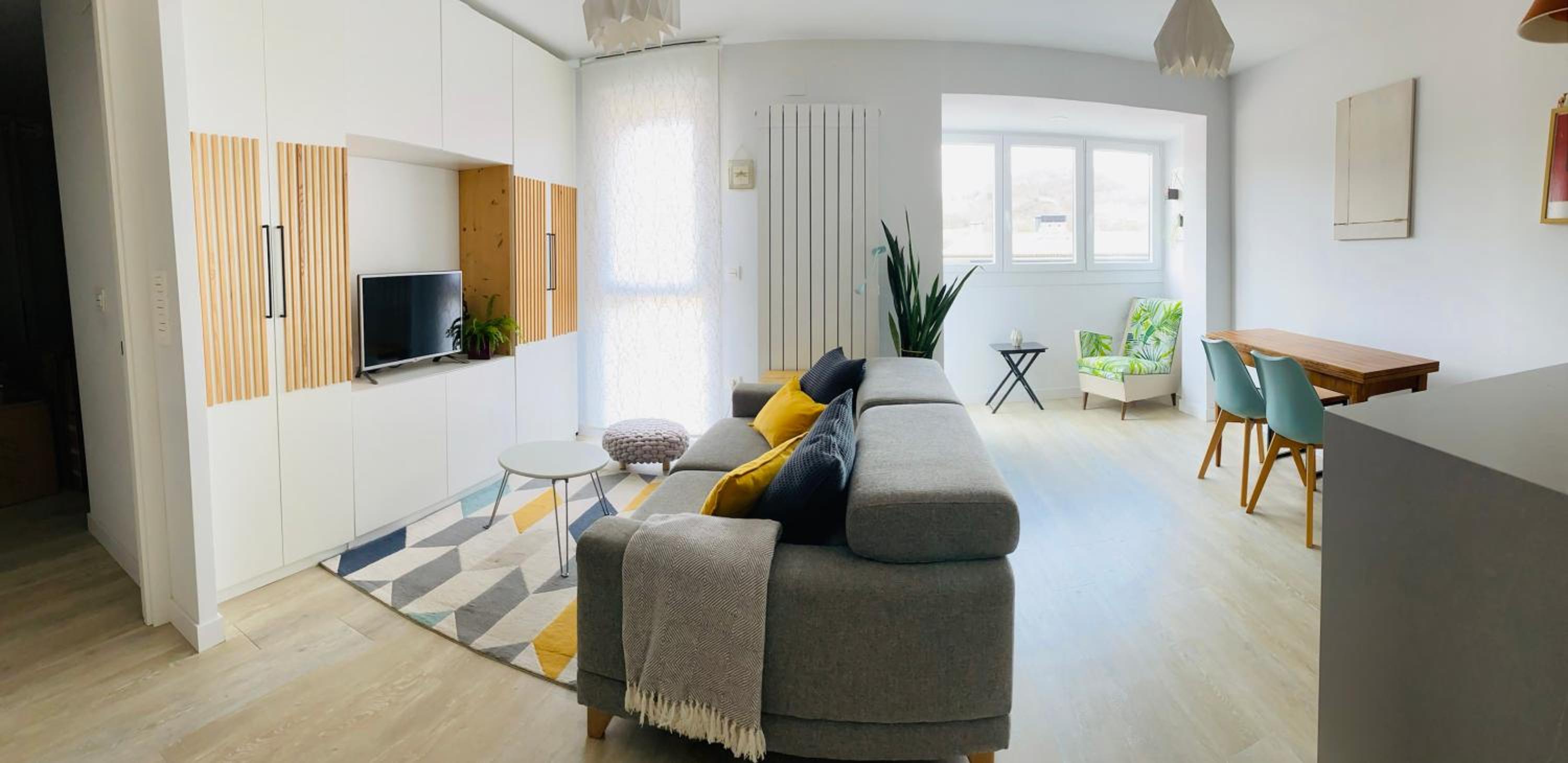 Apartamento de dos habitaciones
