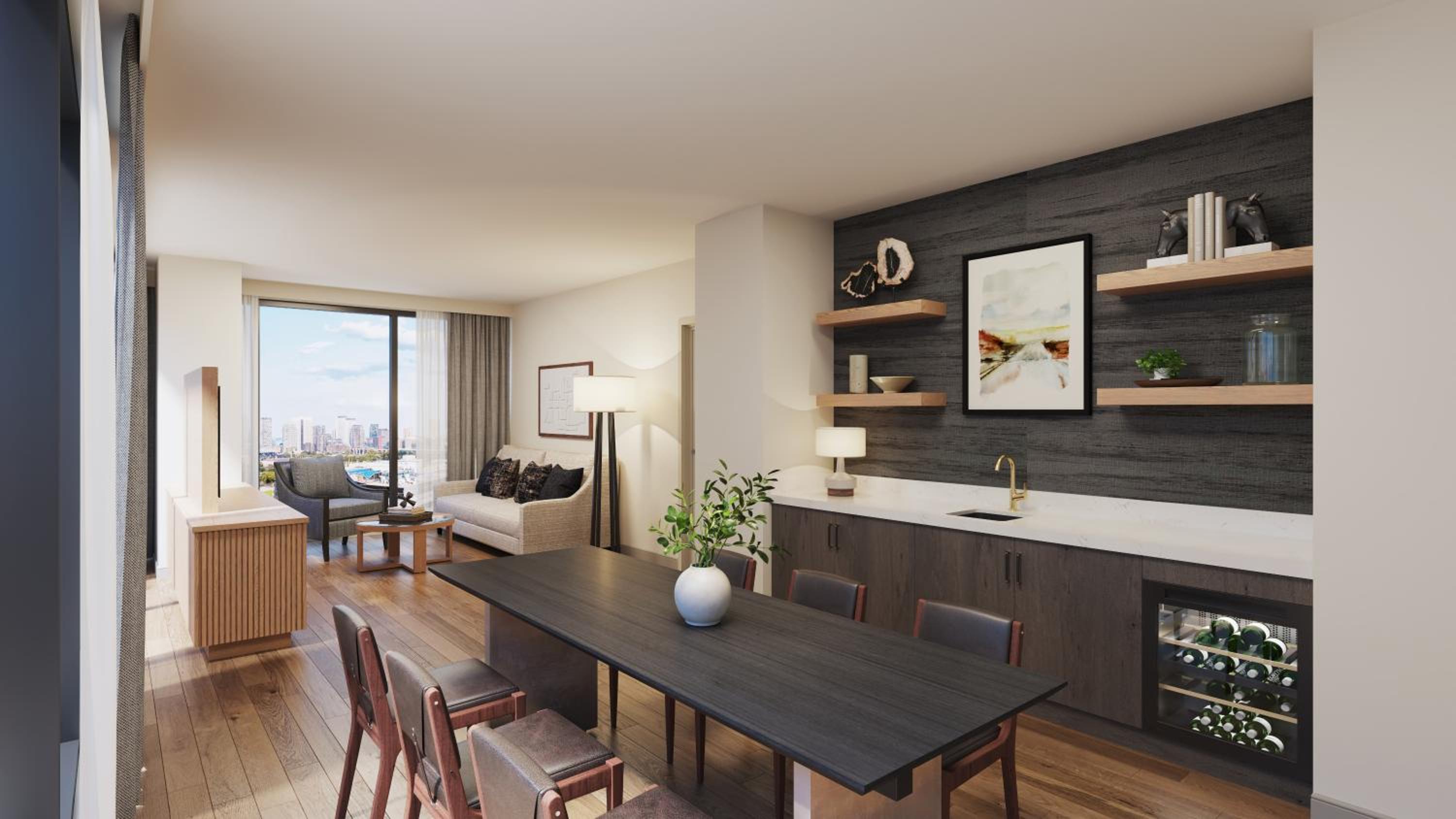 One Bedroom King Suite with Half Bath photo 1