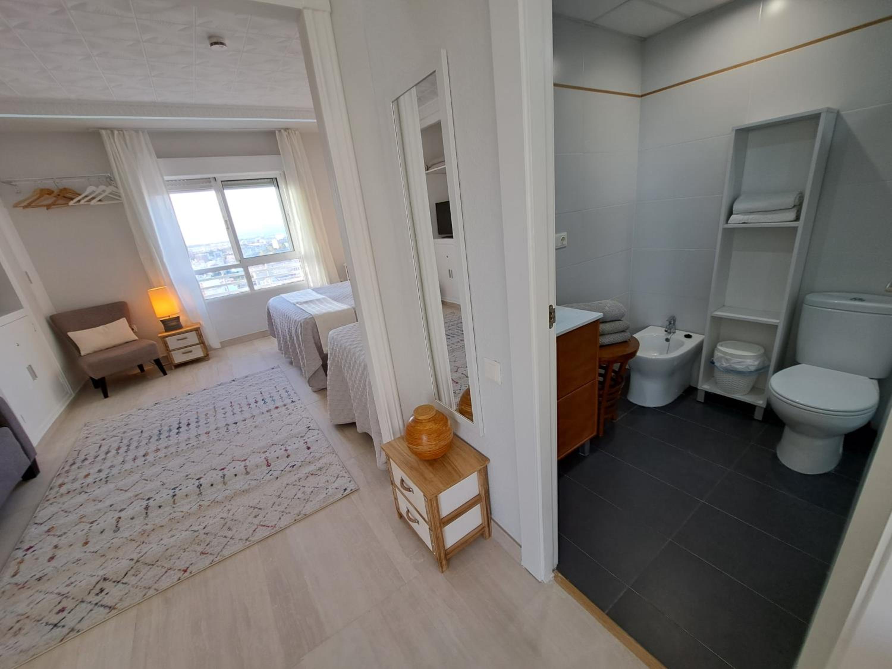 Apartamento tipo estudio (piso 29 con vista al mar)