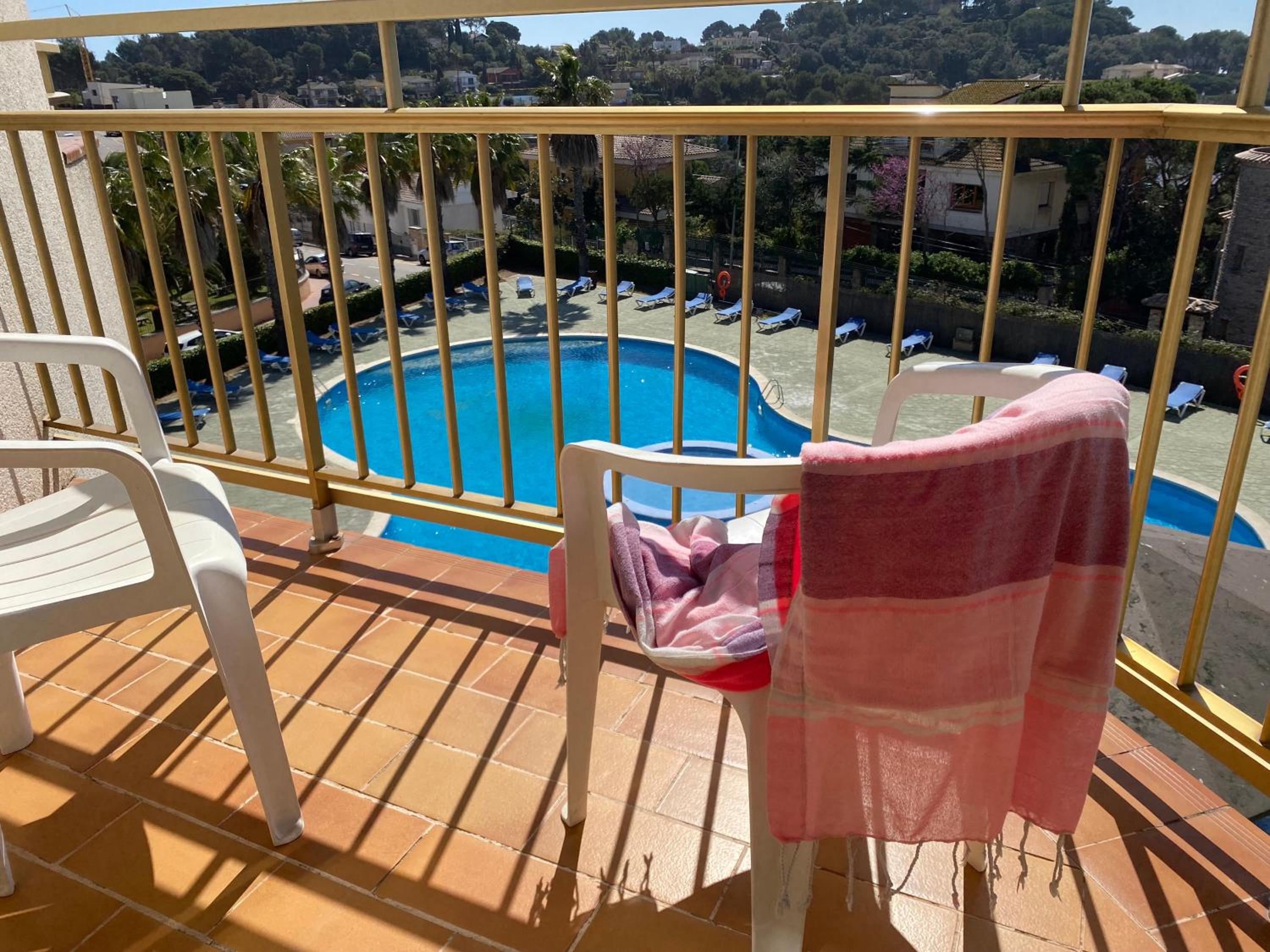 Studio with Pool View